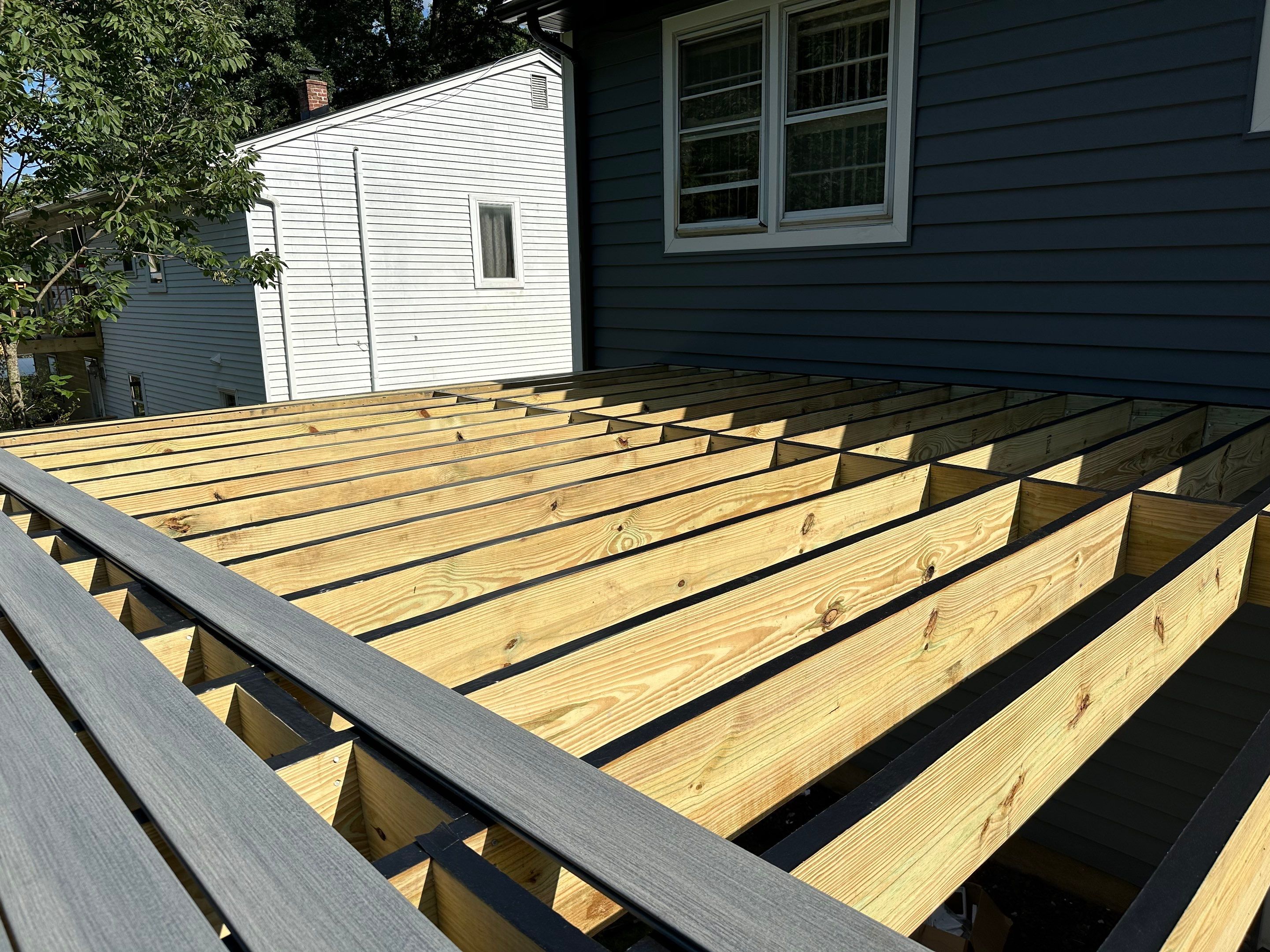 New deck in Westwood NJ by deck guardian