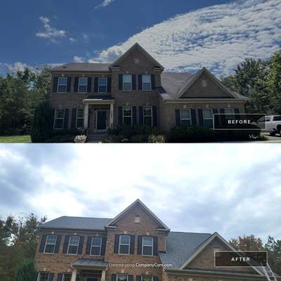 Roof Installation using GAF Timberline HDZ