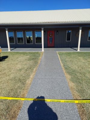 Patio Installation with Silver Creek