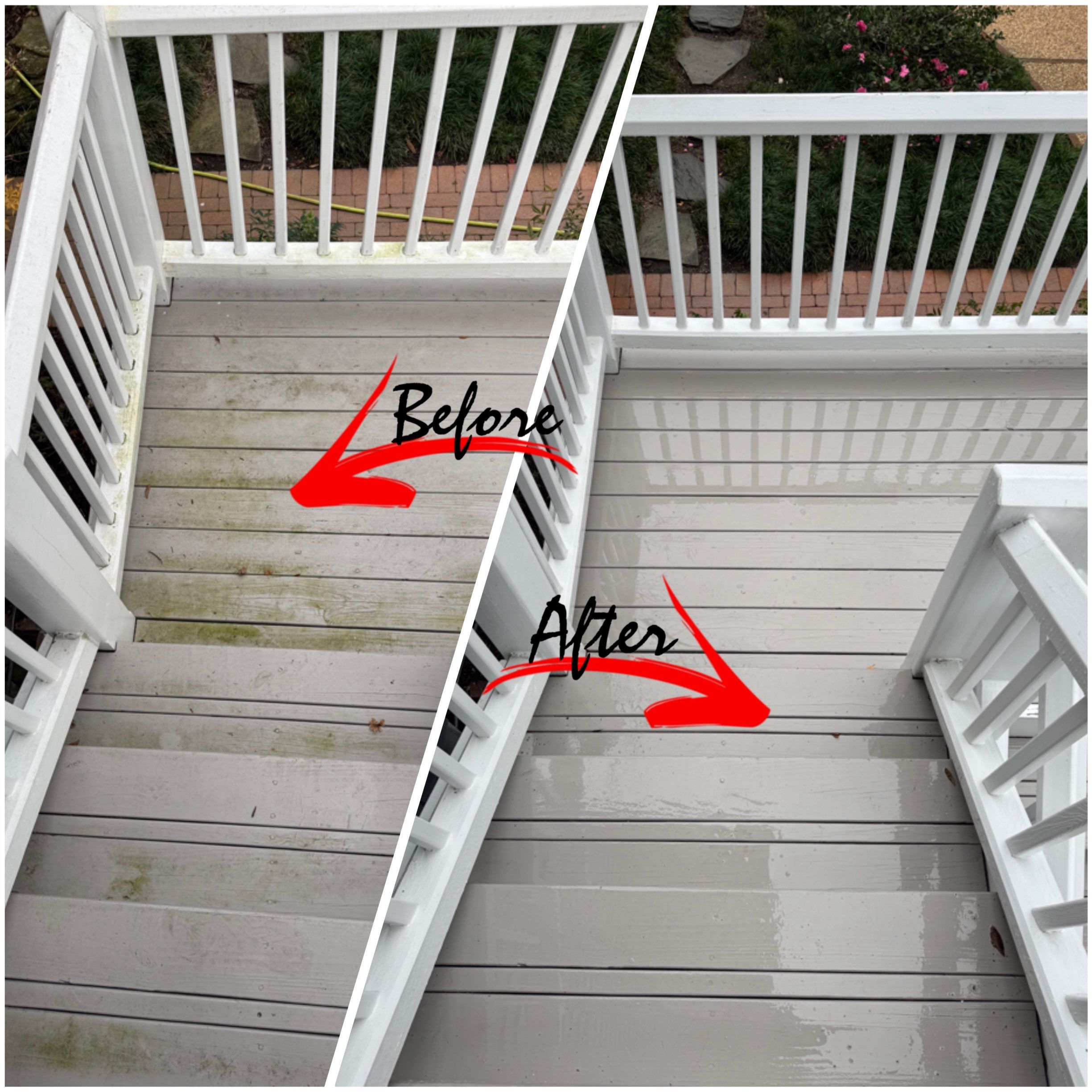 Exterior House Wash in Wilmington, NC by Shark Power Washing