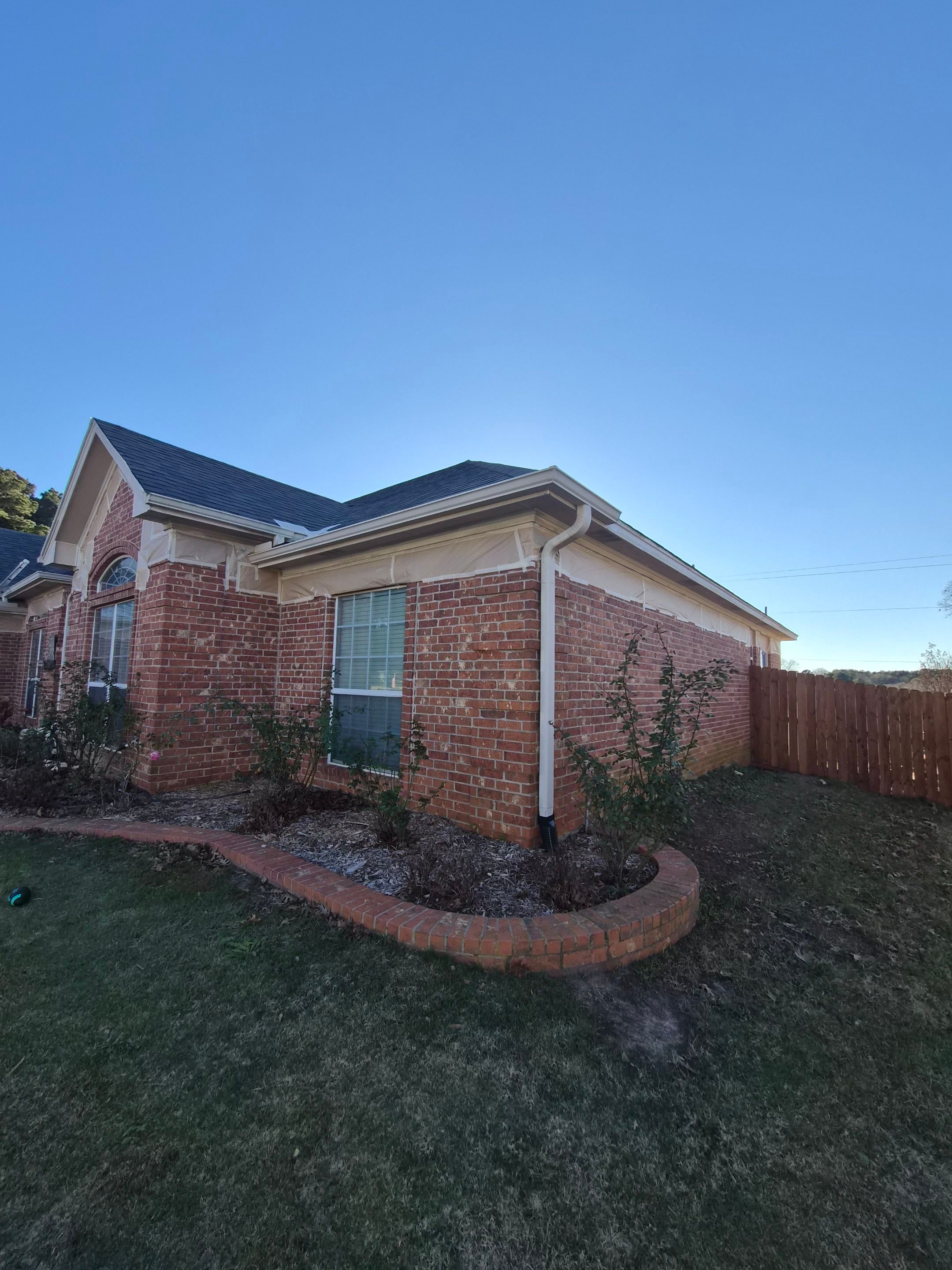 Exterior Painting & Chimney Restoration in Tyler, TX by Quality Coats Painting
