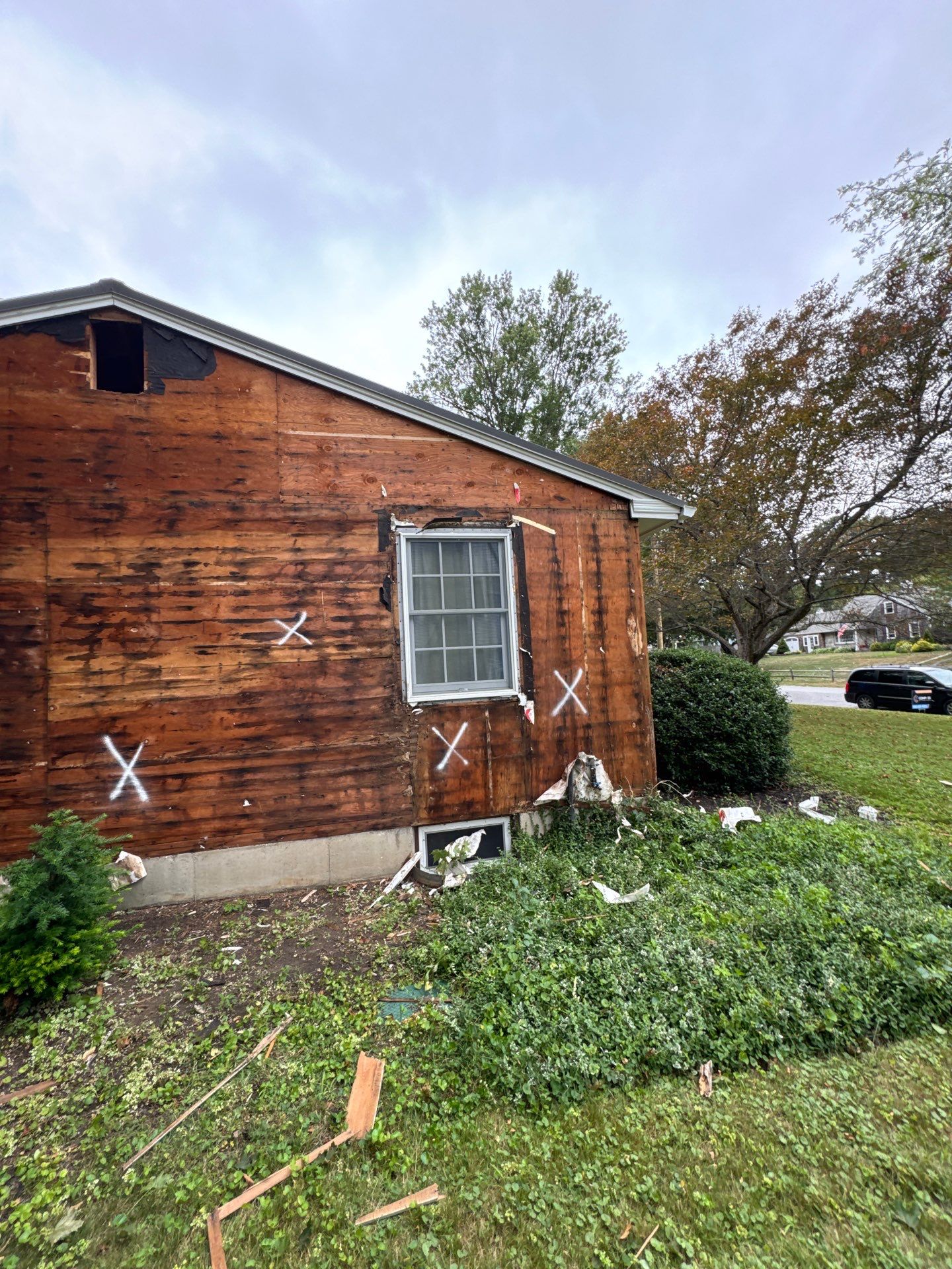 Vinyl Siding Replacement & Extensive Rot Repair in North Hampton, NH by Compass exteriors