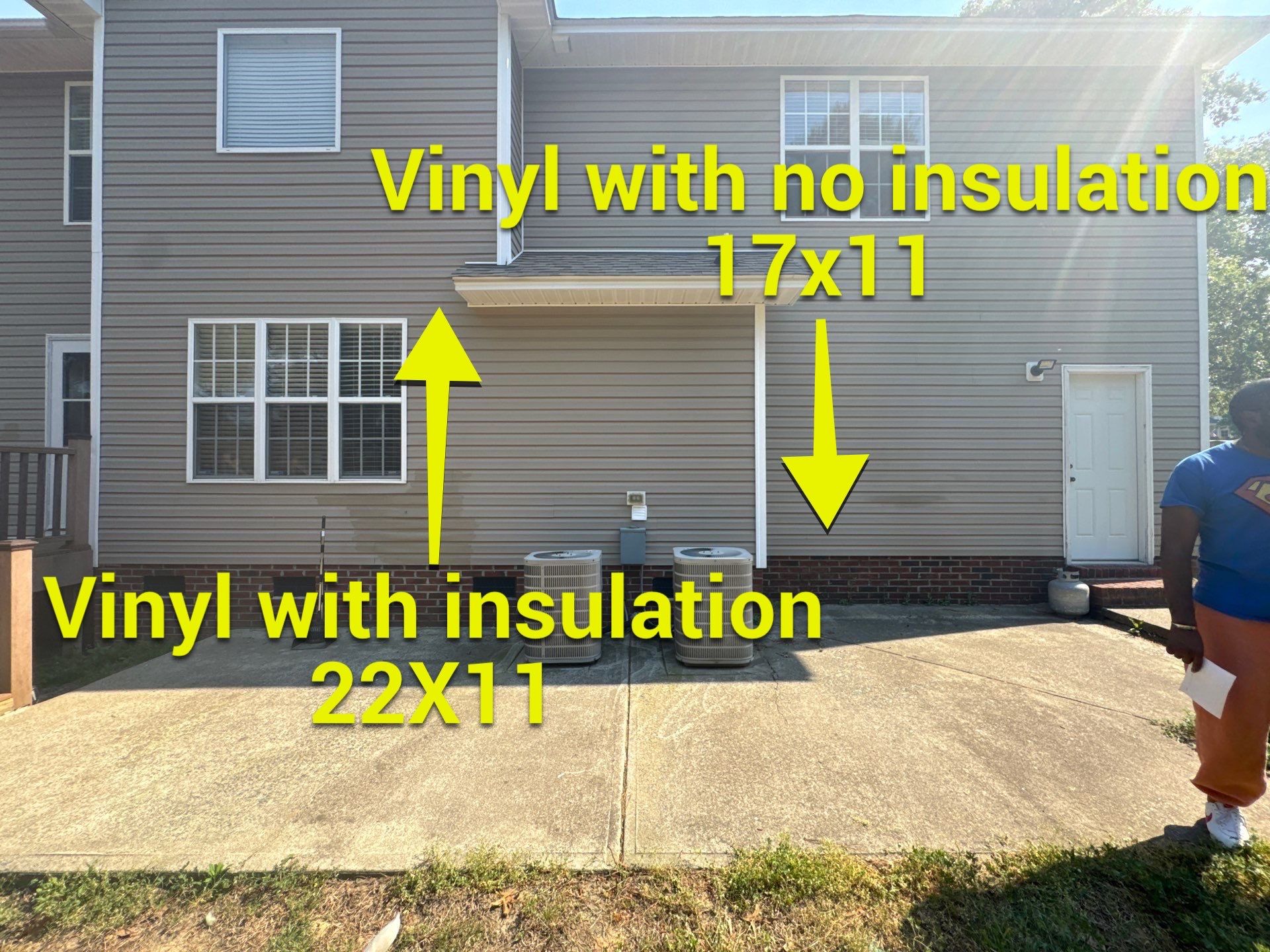 Vinyl Siding and Trim Replacement for Two-Story Sanford Home by The Remodeling Company