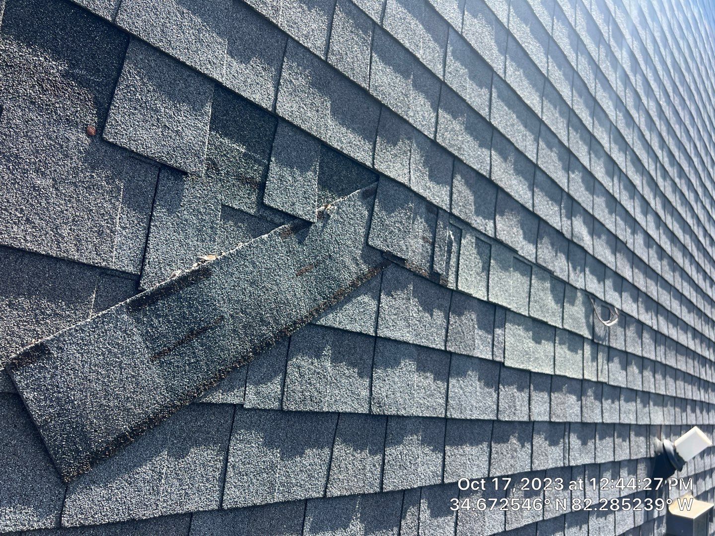 Insurance Paid Architectural Shingle Roof Replacement for Simpsonville Residence by Roofers LLC