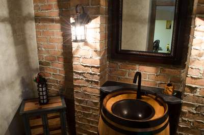 Wine Cellar Bathroom