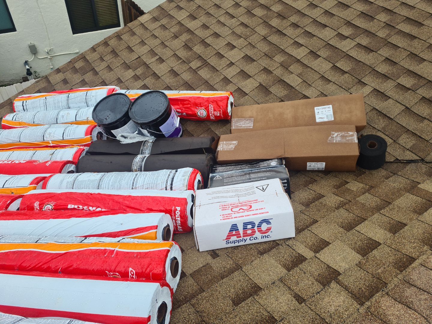 Residential Roofing Installation using Mil Finish-Unpainted by BLUES BROTHERS CONSTRUCTION CORP