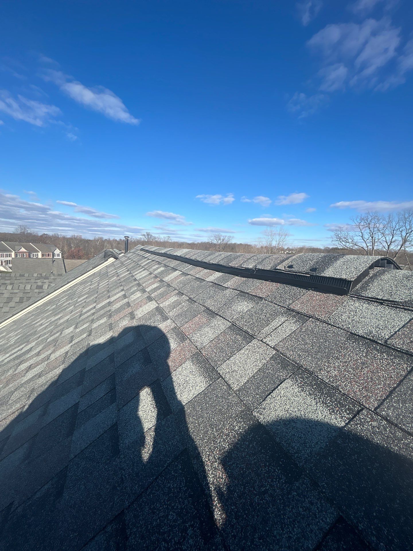 Bristow: Residential Roof Replacement with CertainTeed Landmark Pro in Max Def Colonial Slate by RM Banning, Inc.