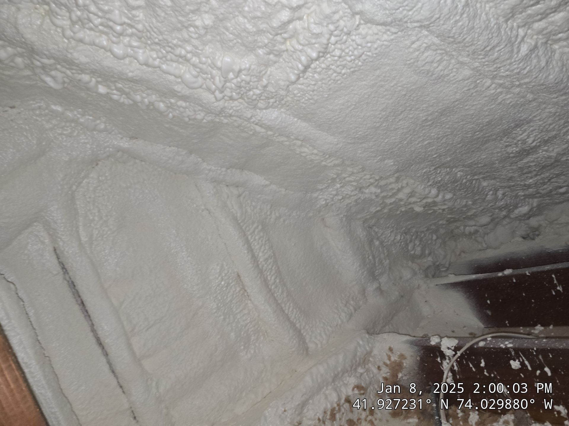Attic Insulation using Closed Cell Spray Foam by NYS Foam & Energy