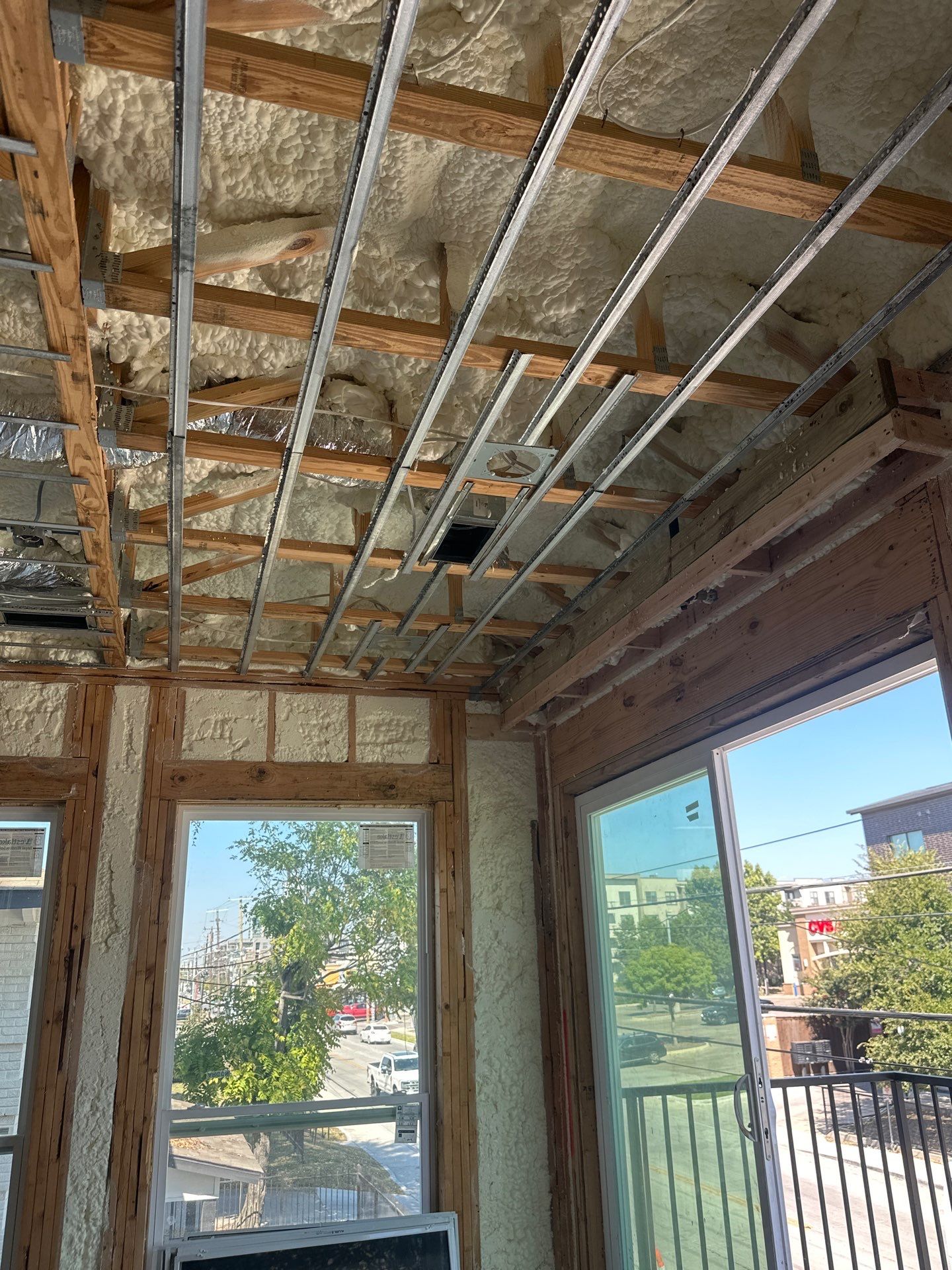 🏢 Full Foam Envelope on This Dallas Multi-Family Build by Apex Insulation Solutions