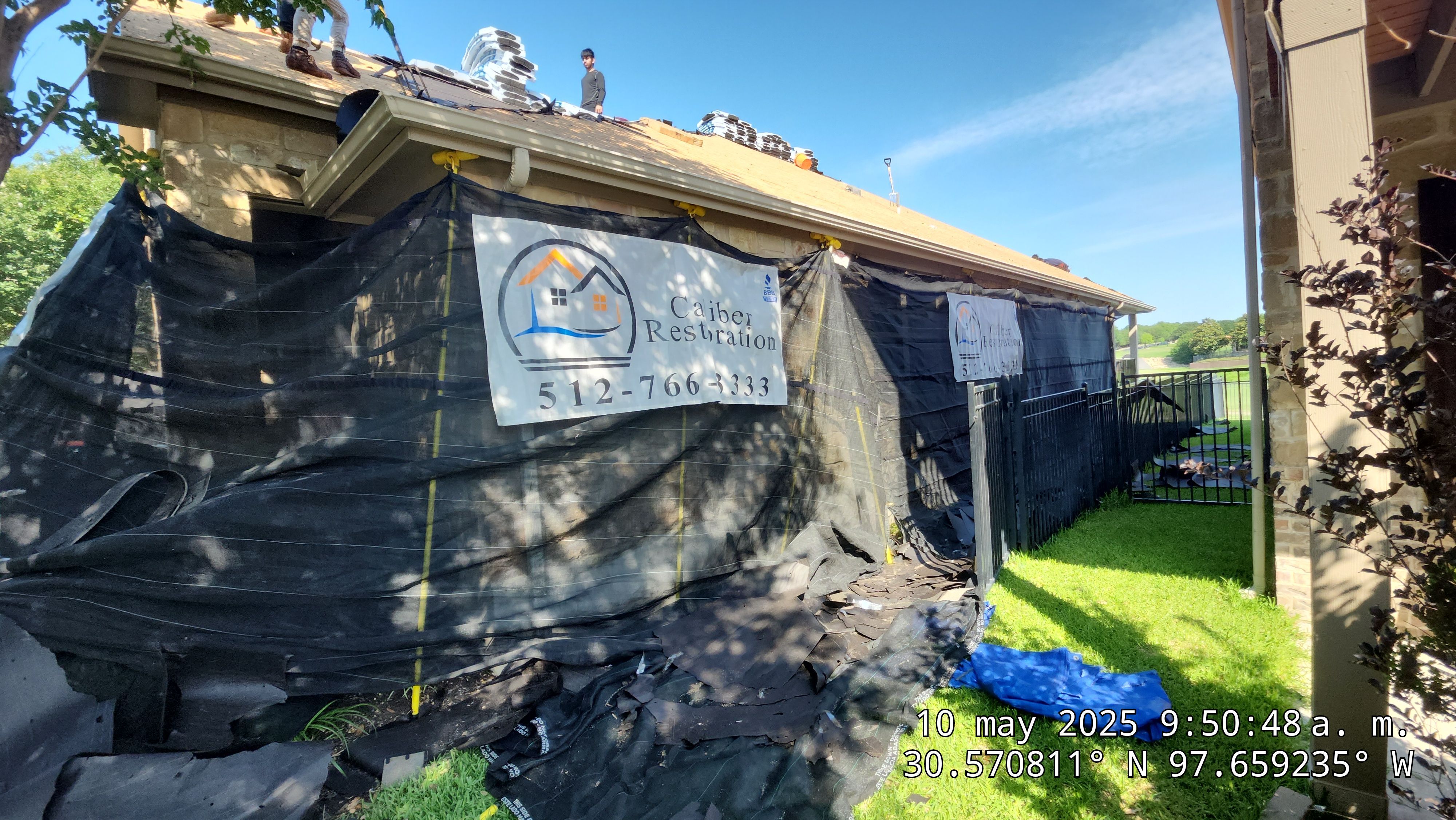 Comprehensive Residential Roofing Replacement and Gutter Restoration in Round Rock by Caliber Restoration LLC