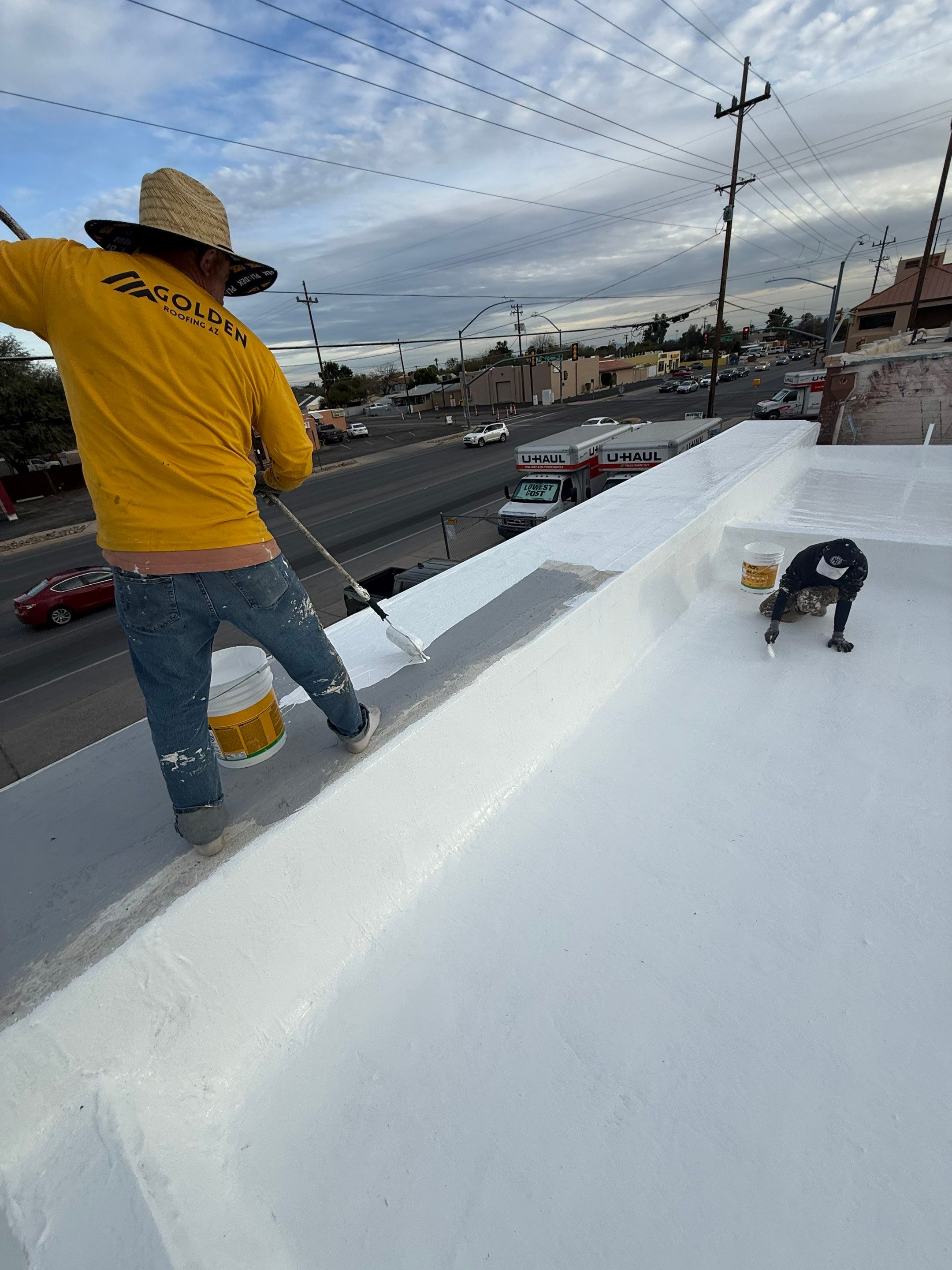Project in Tucson by West Coast Roofing AZ