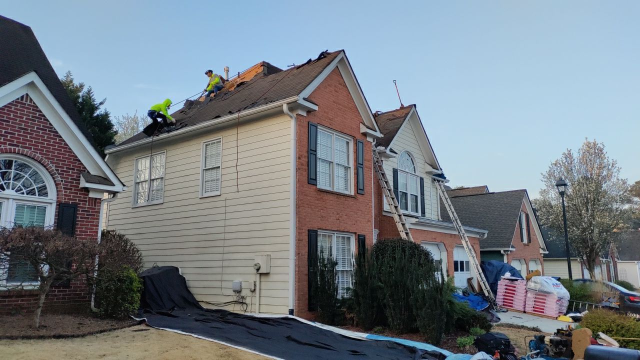 Residential Roofing Installation using Owens Corning by Inspector Roofing and Restoration