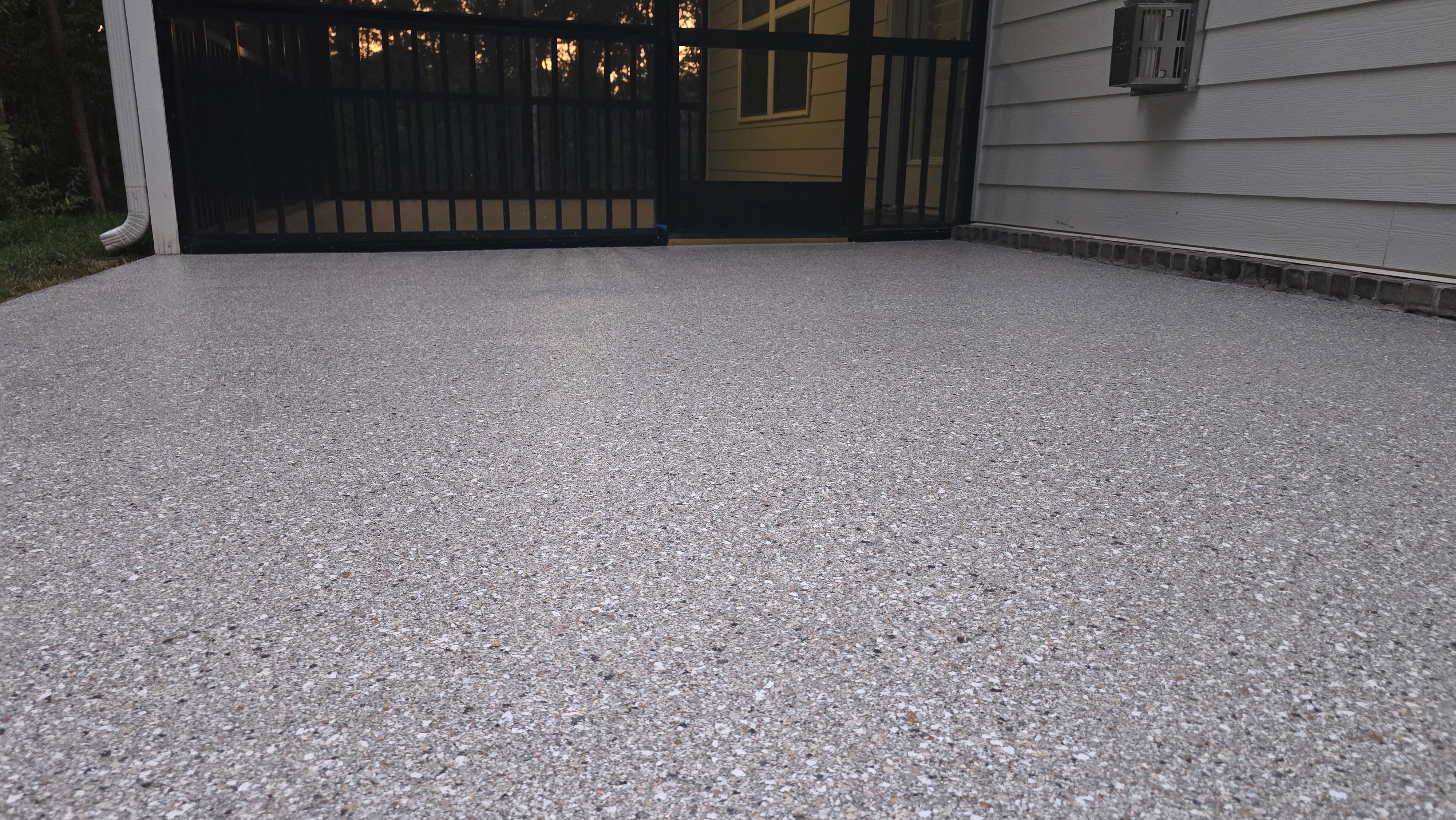 Porch Using Claystone by Elite Floor Solutions