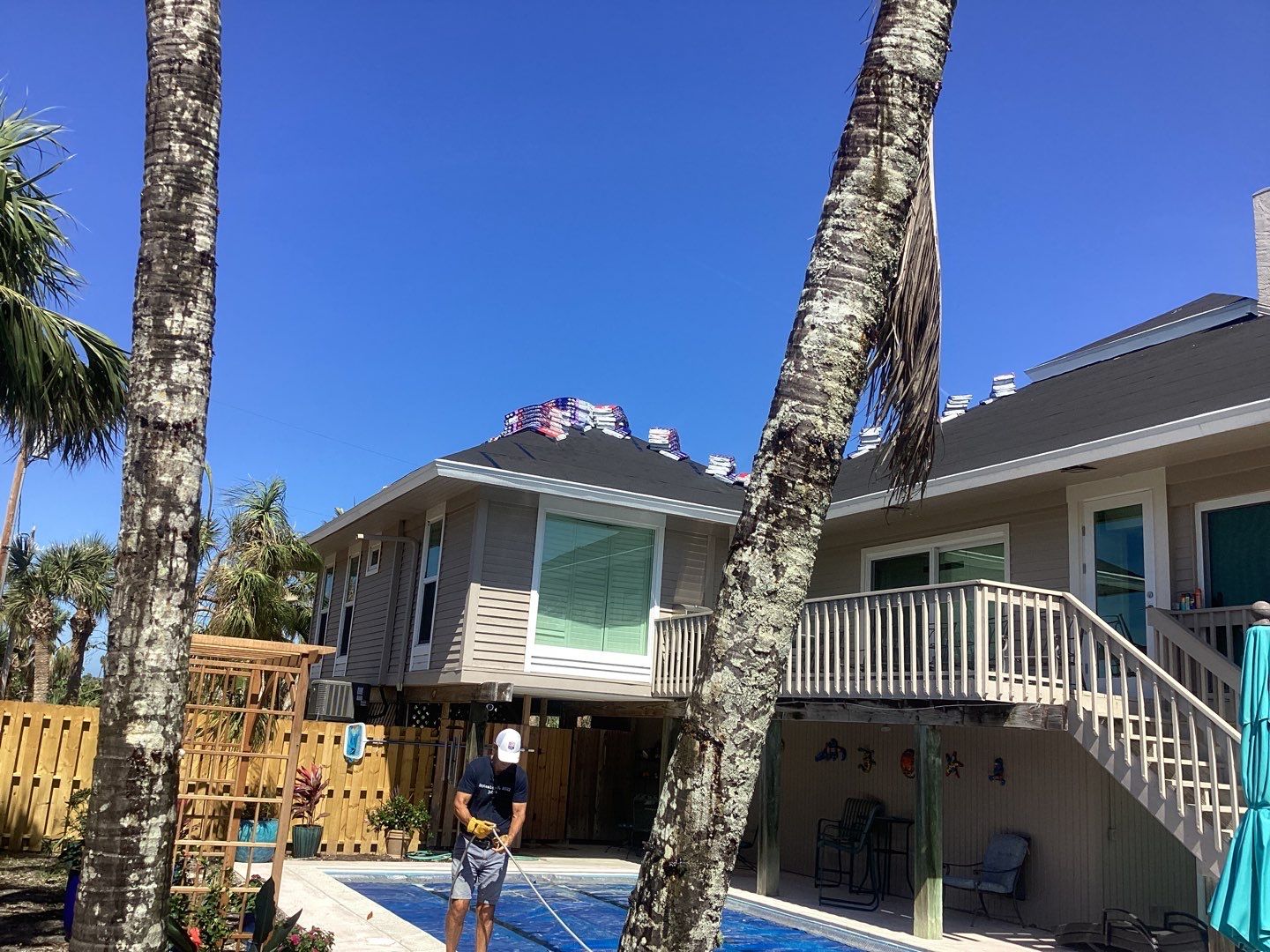 K-Style Seamless Gutters in Sanibel FL by Gutter Professor by Gutter Professors