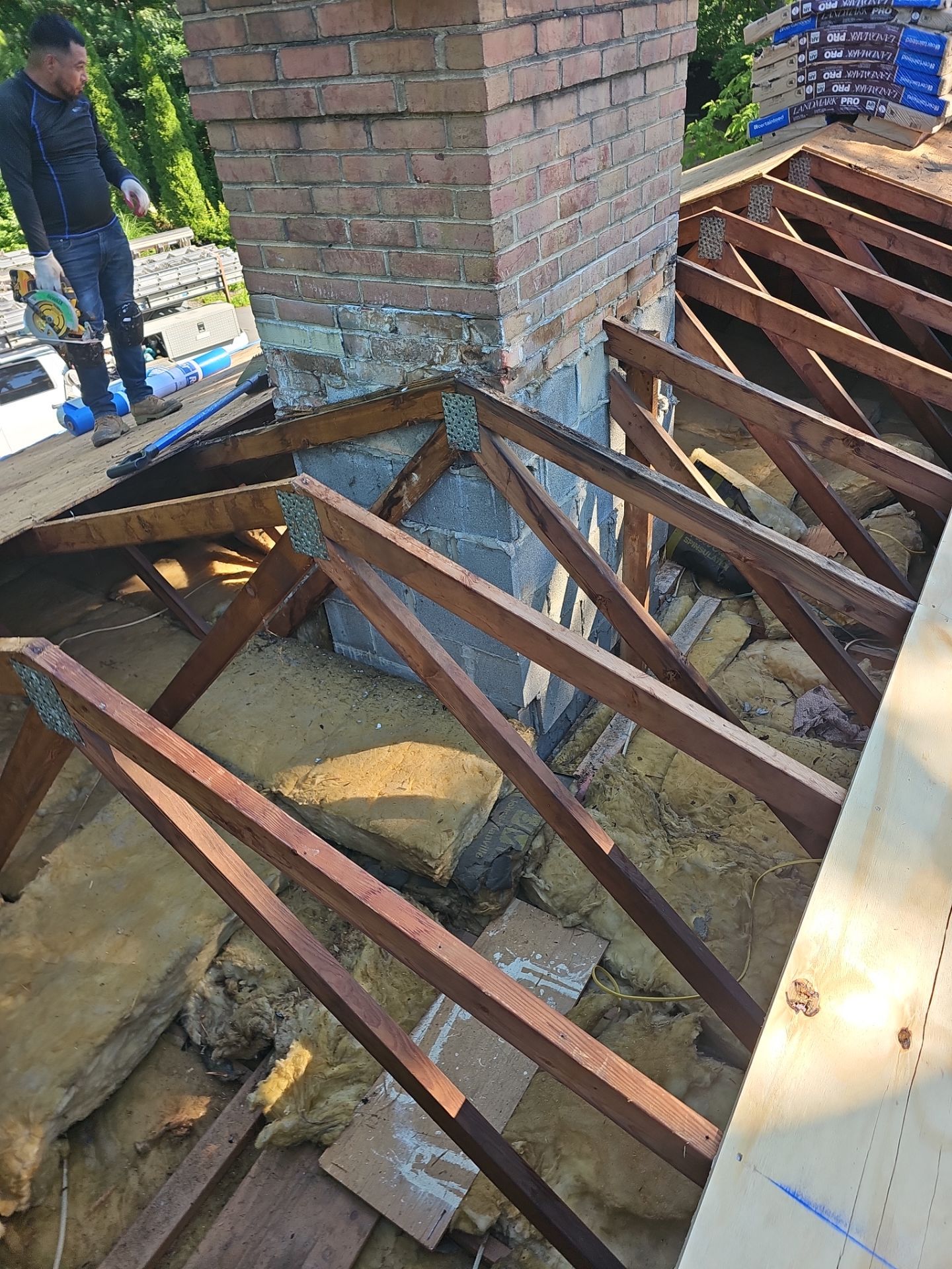 Roof Replacement - Resawn Shake by Winchester Roofing