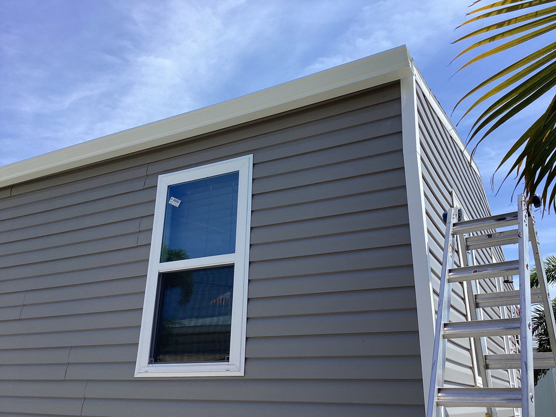 Aluminum Gutters for Beachside Homes in St James City FL by Gutter Professors