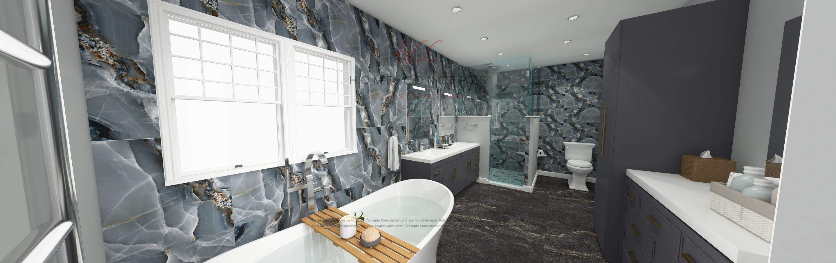 Bathroom Remodel / Carpentry by Home Concepts Construction