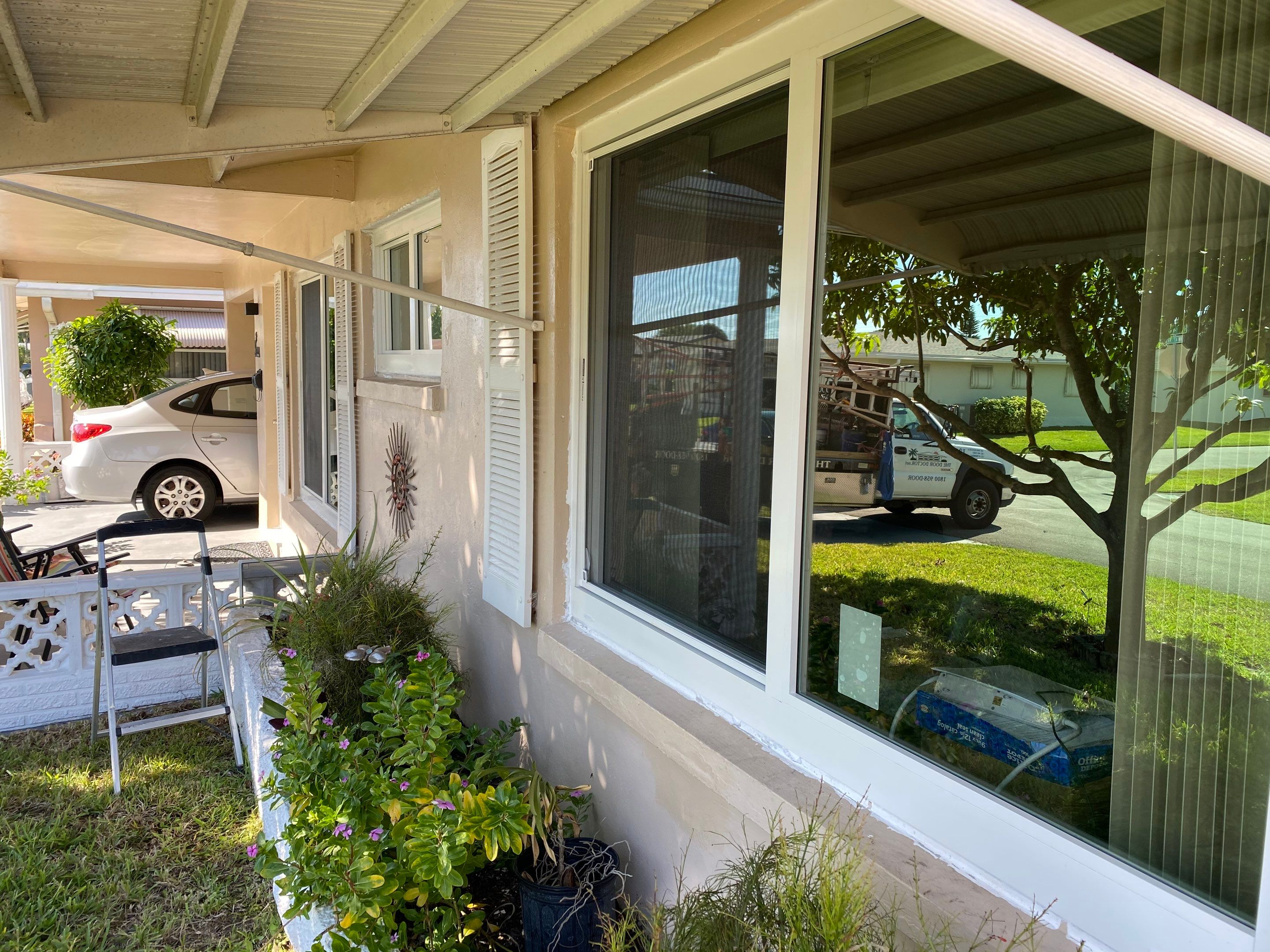 Tamarac Residential Entry Door and Aluminum Window Installation Project by The Door Doctor of South Florida, Inc.