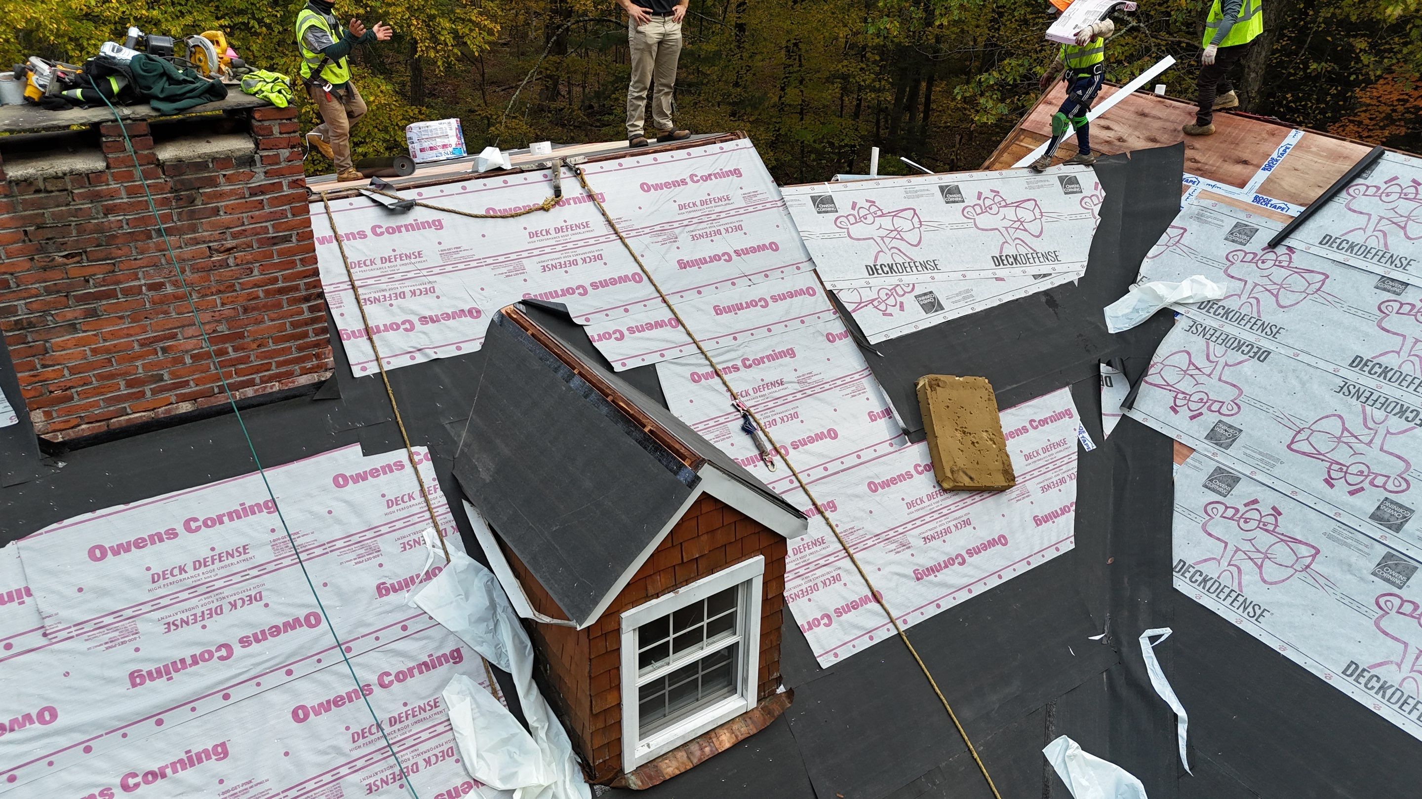 Owens Corning Duration : Chateau Green with Copper Accents in Avon, CT by Golden Shield Roofing