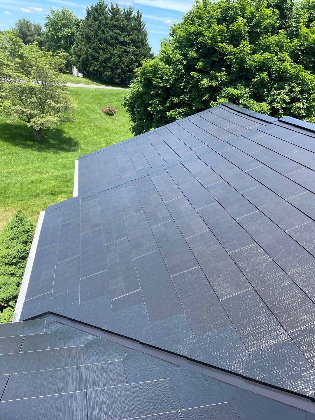 Tesla Solar Roof Installation by American Home Contractors