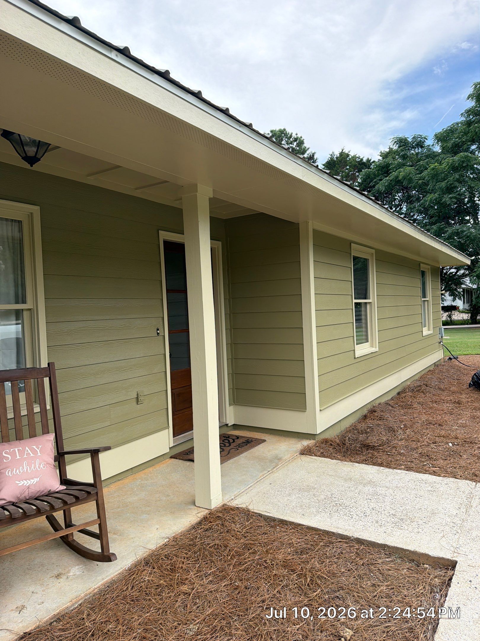 Full Exterior Painting and Wood Replacement Rutledge, Georgia by PGP Surface Solutions, LLC