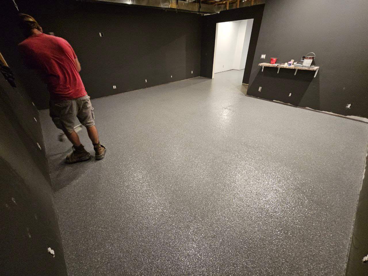 Slate Basement Monticello by Loud Bros