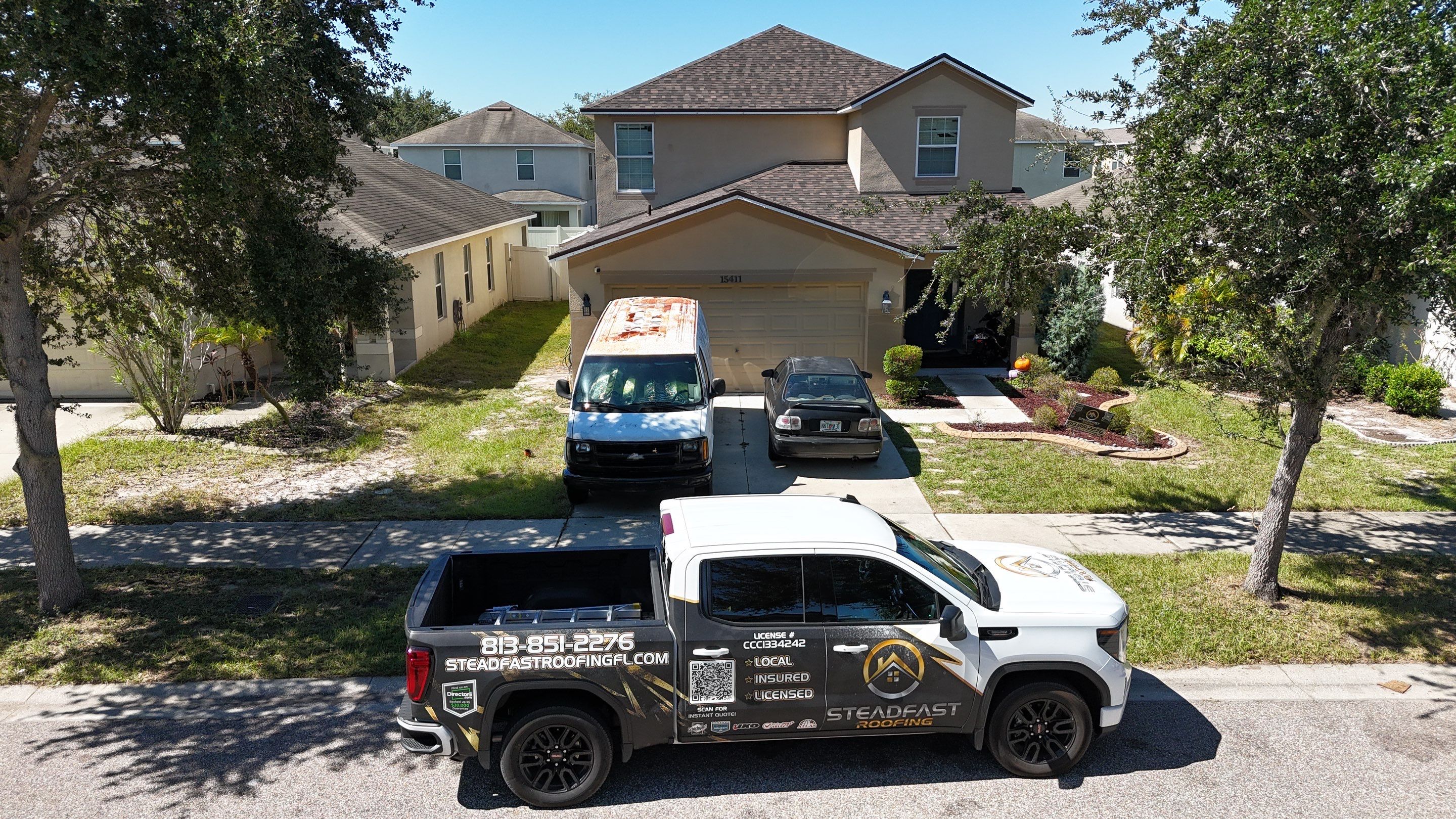 Roof Replacement in Ruskin, FL by Steadfast Roofing 