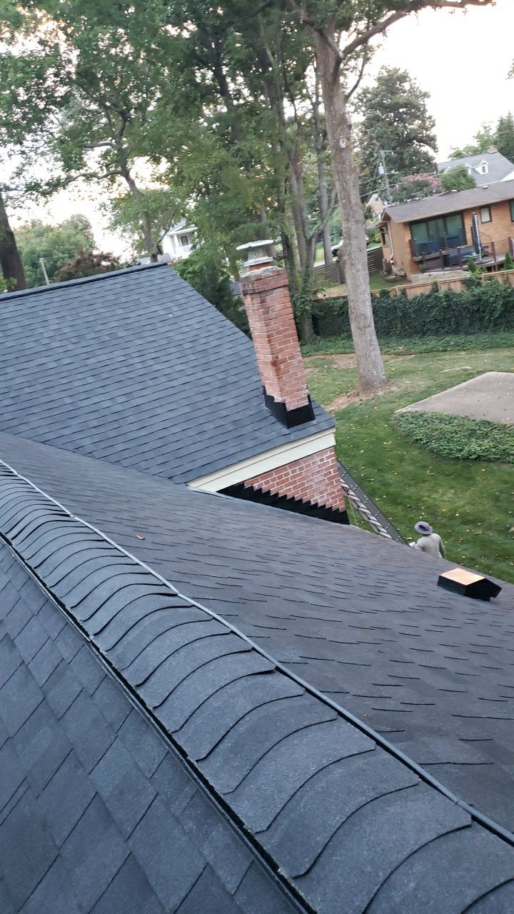 Alexandria Roof Project - CertainTeed Landmark Pro Max Def Charcoal Black Shingles by RM Banning, Inc.