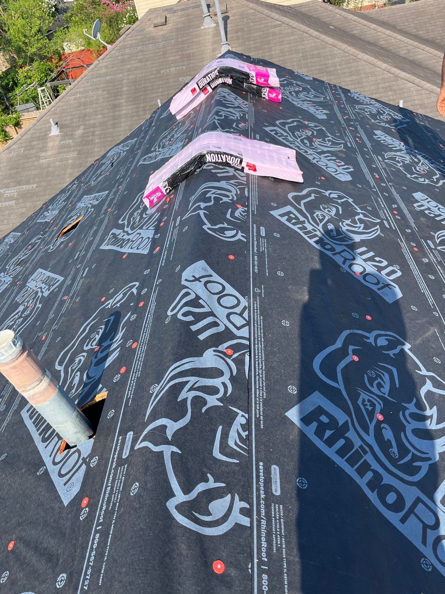 Residential Roofing Repair using Owen's Corning Duration (Lifetime) Shingles by Roof Repair Services LLC