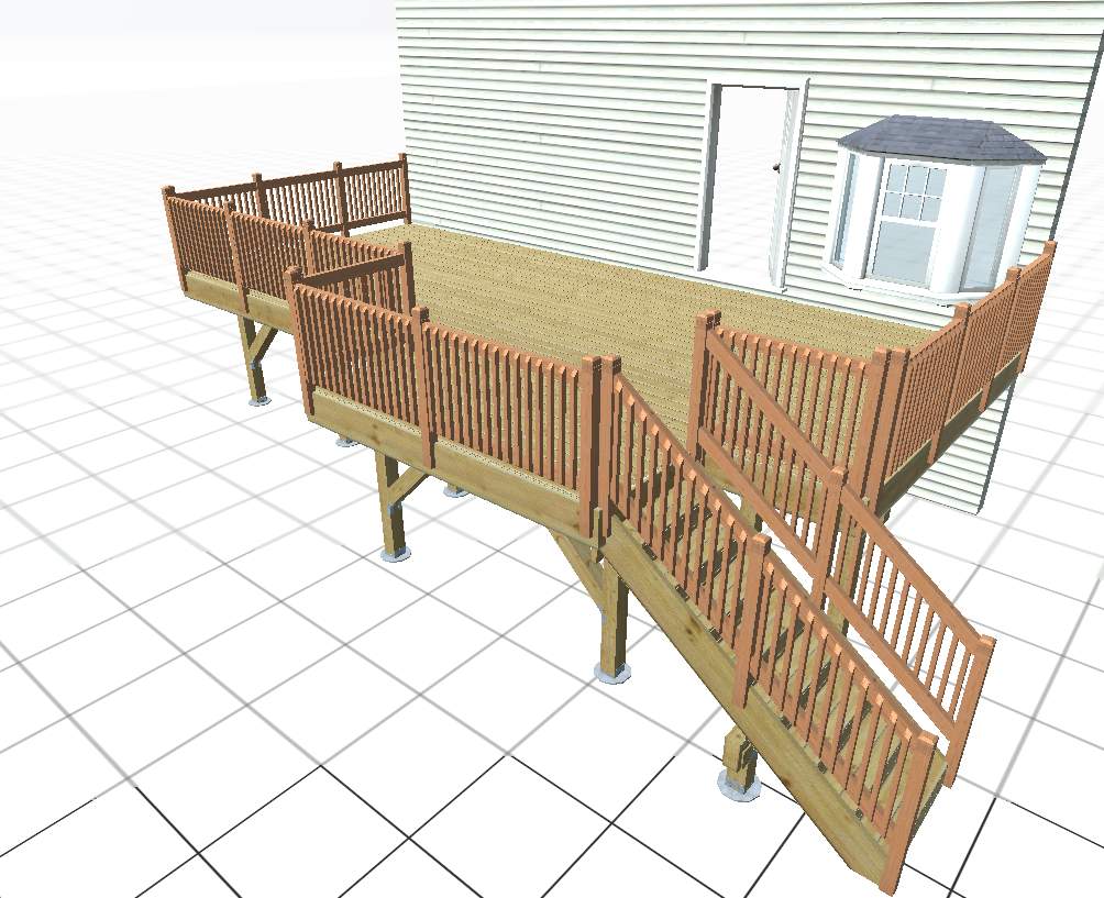 Russet Woods - Deck by Pillar and Pine