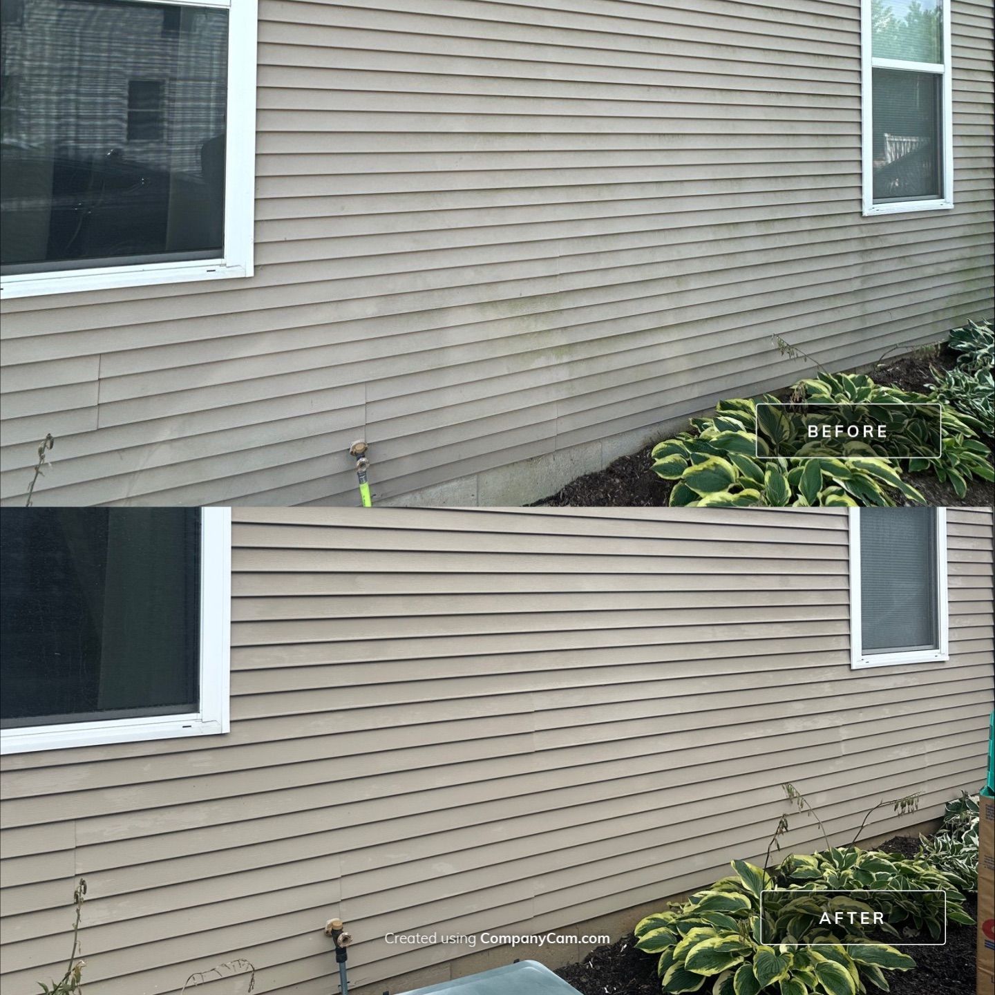 Project in Hampshire by Simmons Power & Soft Washing