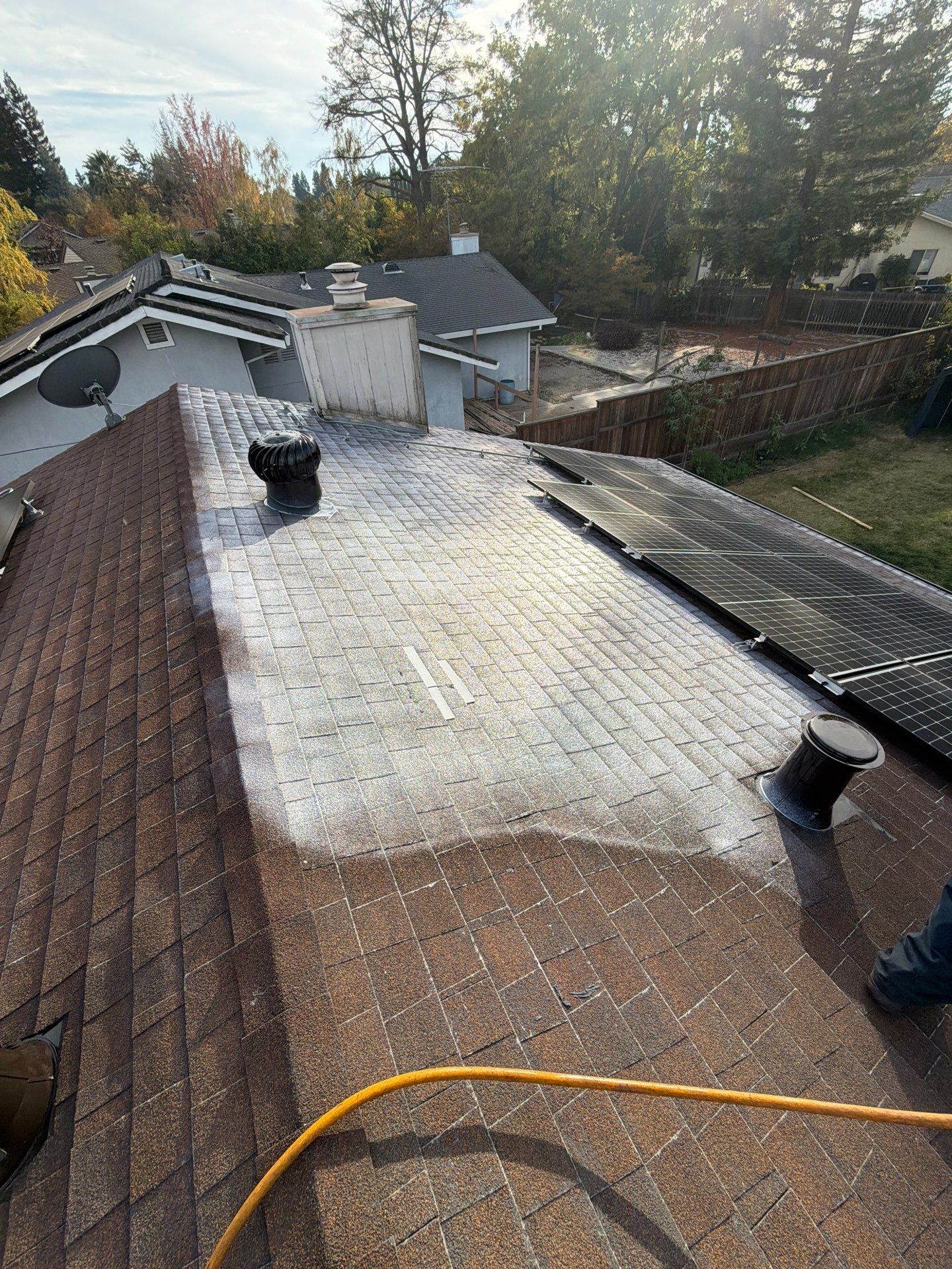 Roof Rejuvenation using Roof Maxx Treatment by Roof Maxx of Folsom