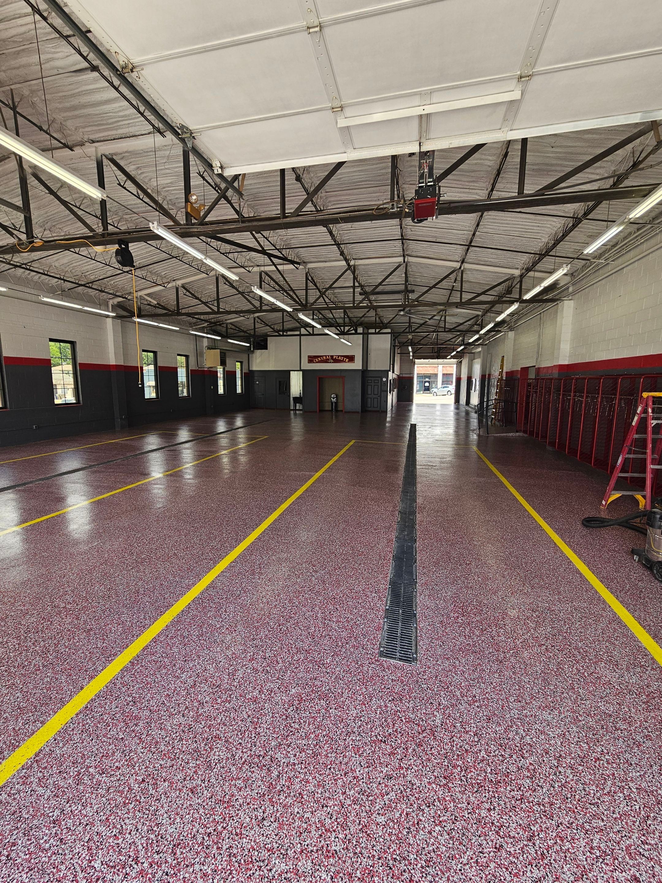 Platte City, MO -- Fire Station by Big Red Decorative Concrete, LLC