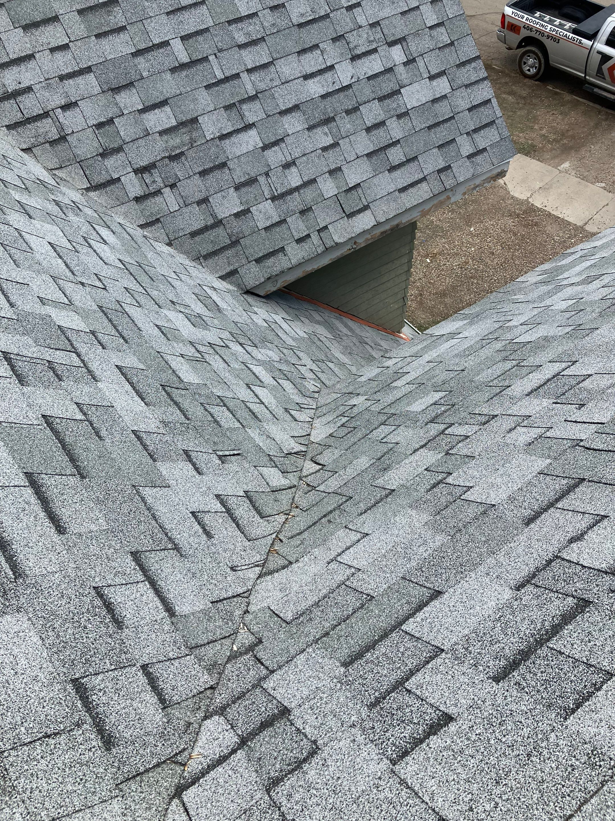 Owens Corning Architectural Shingle Roof Replacement in Havre, MT by KQC Roofing