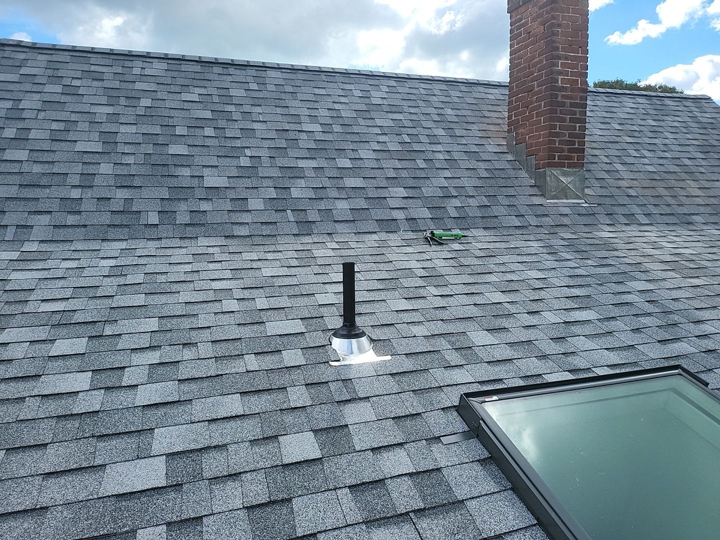 Residential Roofing Installation using Owens Corning TruDefinition Sierra Gray by A Plus Exterior