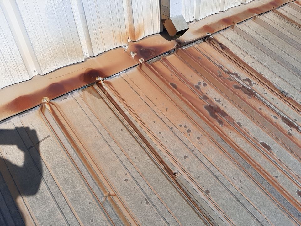Commercial Coating using Everest Silicone Coating by Georgia Roof Advisors