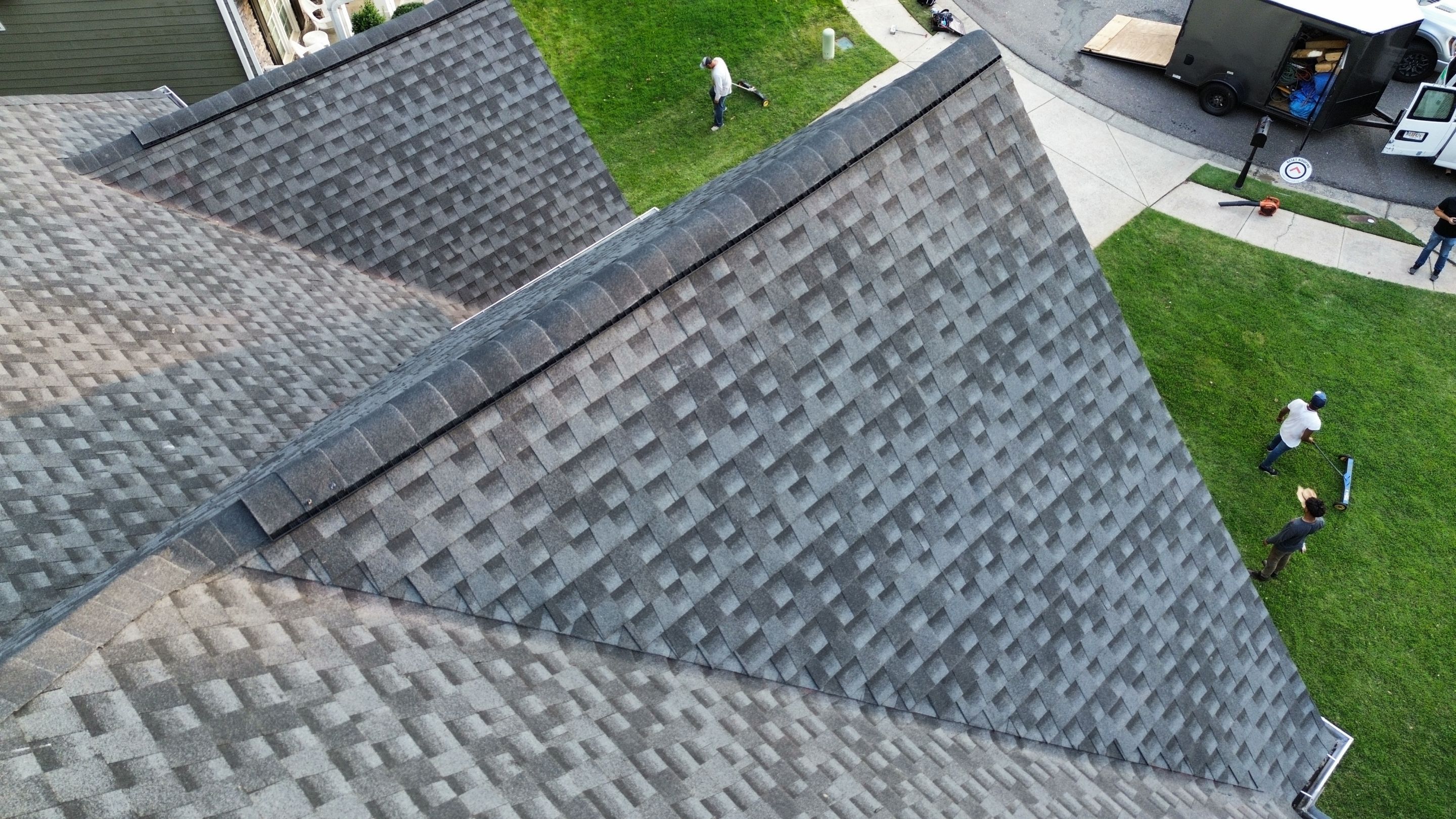 Cumming, GA Roof Replacement GAF Timberline HDZ Charcoal by Reset Roofing