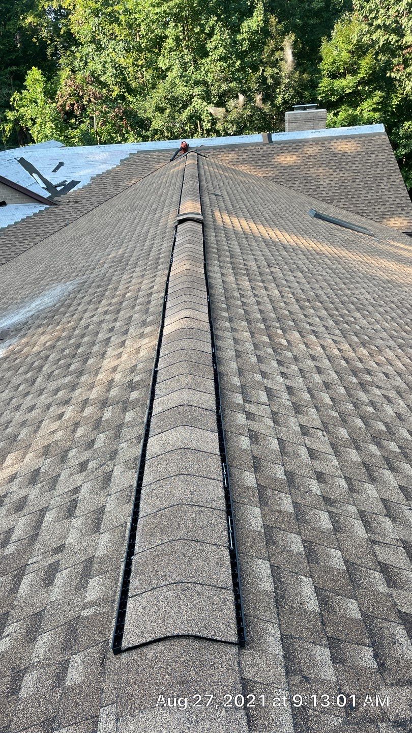 Roof Replacement using GAF Timberline HDZ by American Home Contractors