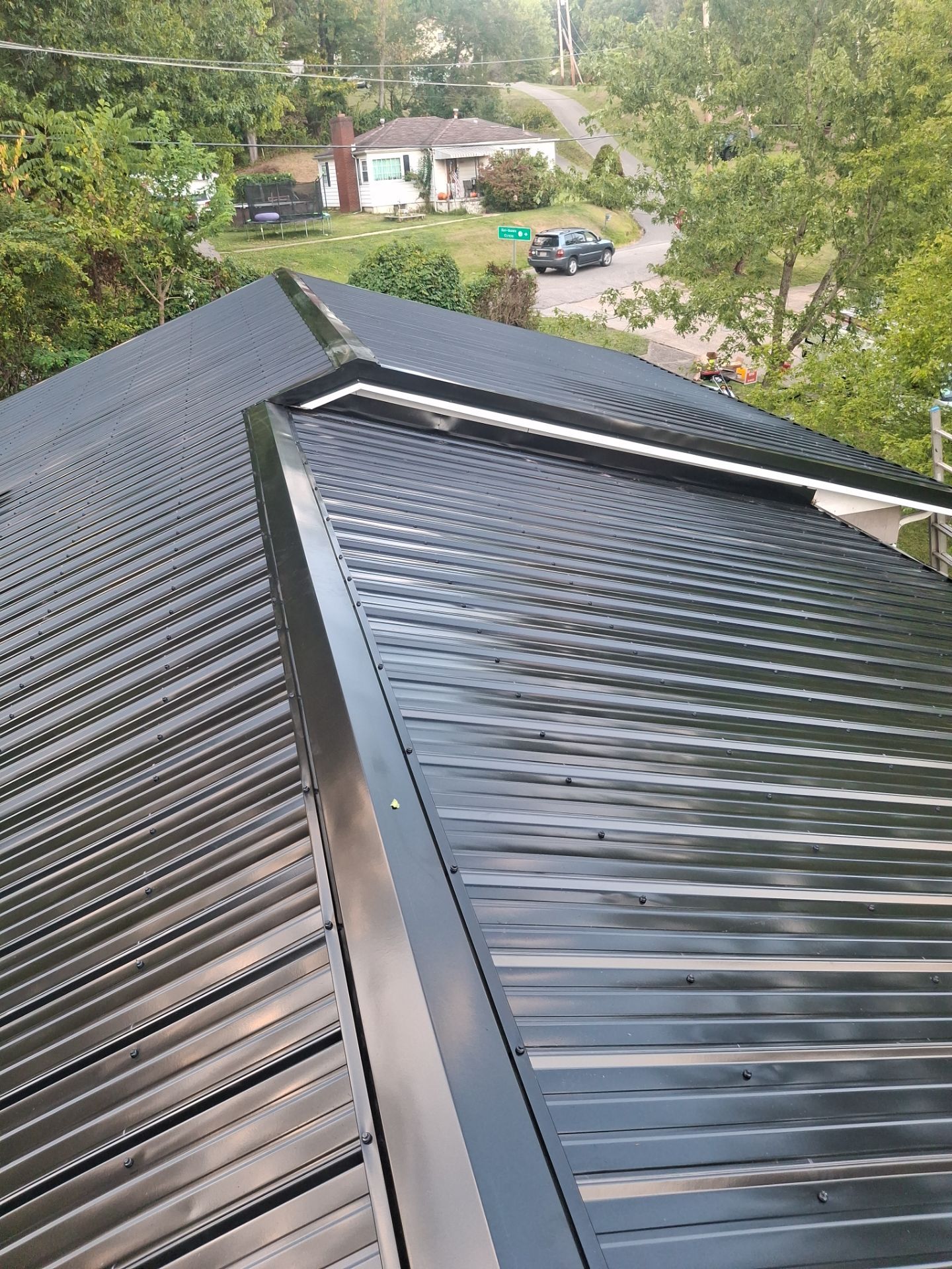 Residential Roofing Installation using Metal by Rainstoppers Roofing