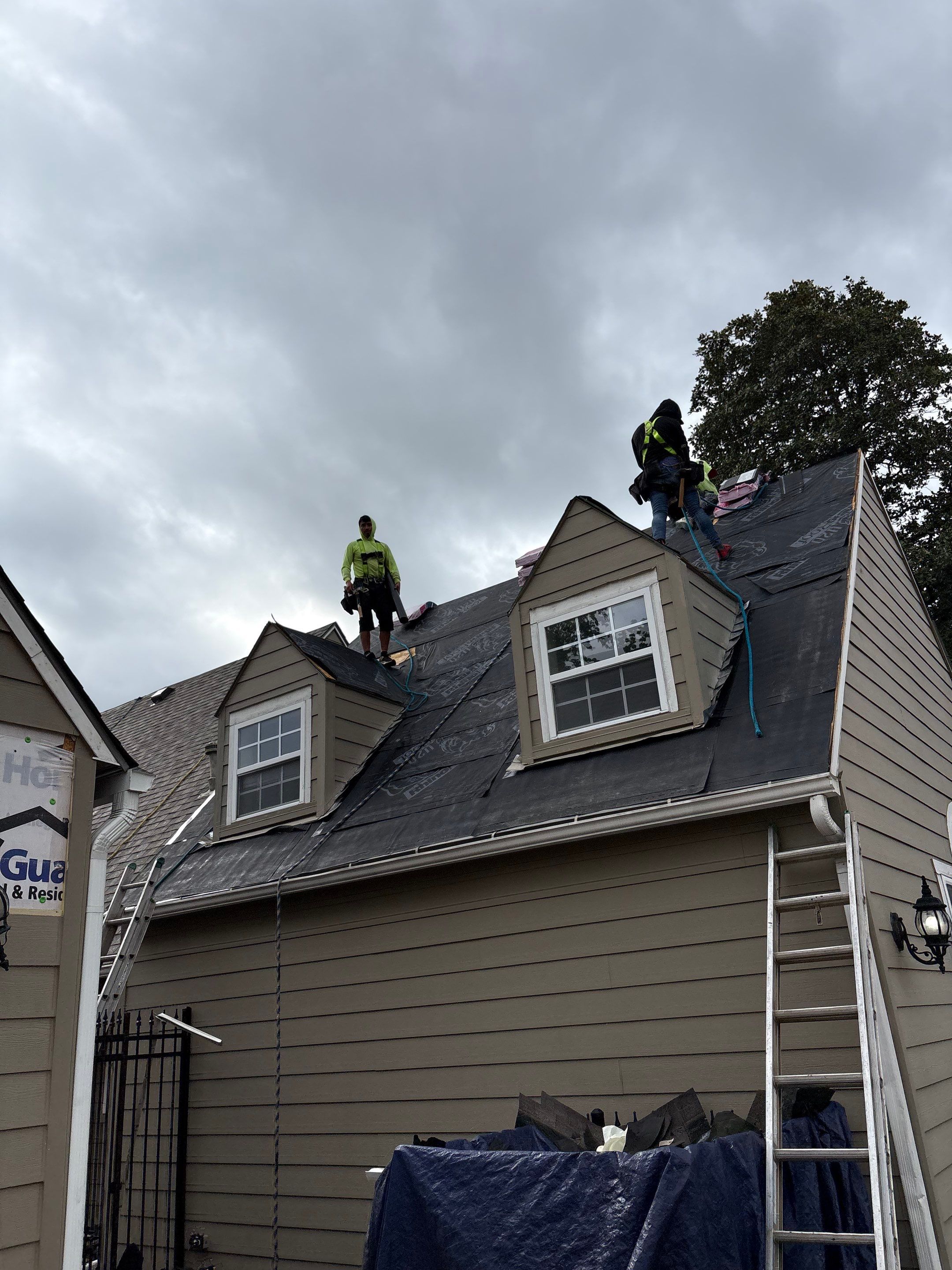 Roof Project in Tulsa by Decor Roofing & Restoration