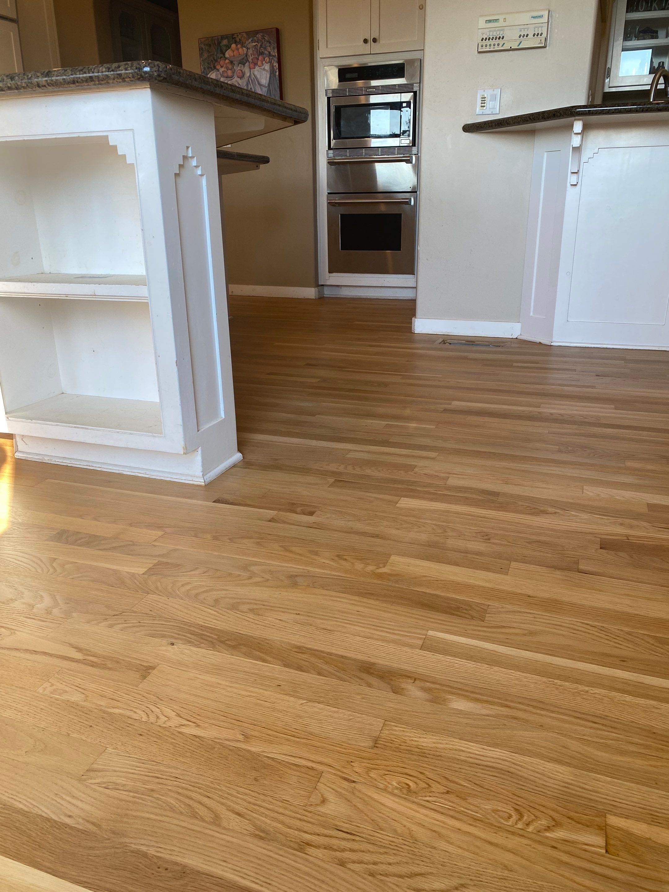 Red Oak Finish and Restore by Footprints Floors South Sacramento