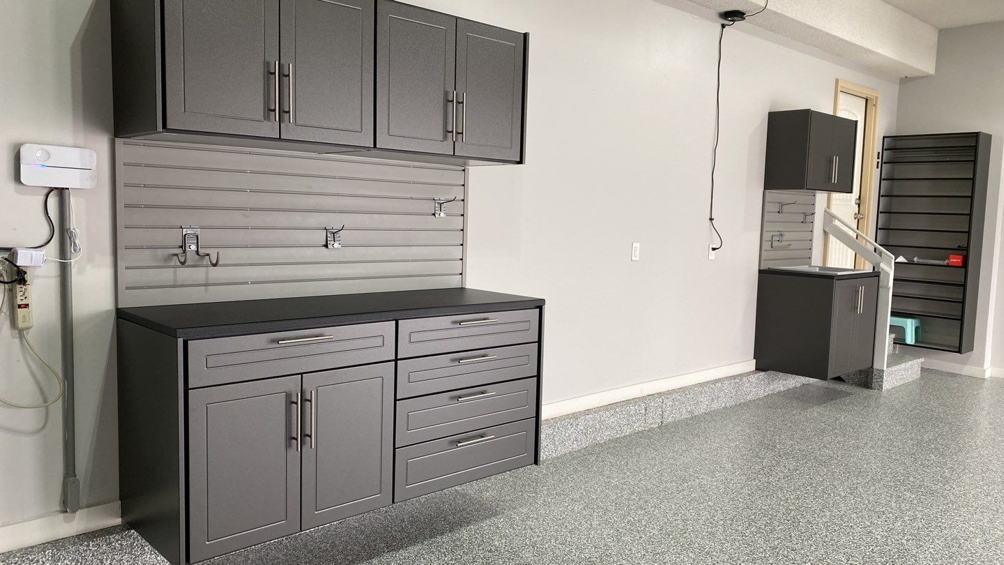 Ash D. Upgrades his new garage! by Banner Garage