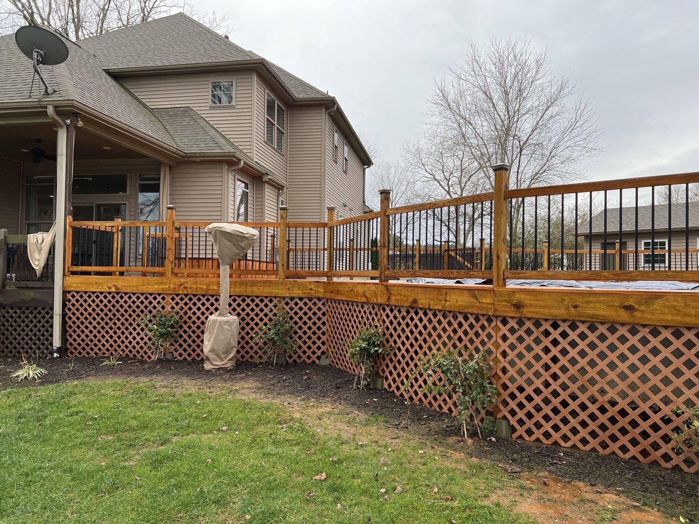 Weathered Deck using Wood Sealant by DuraSeal