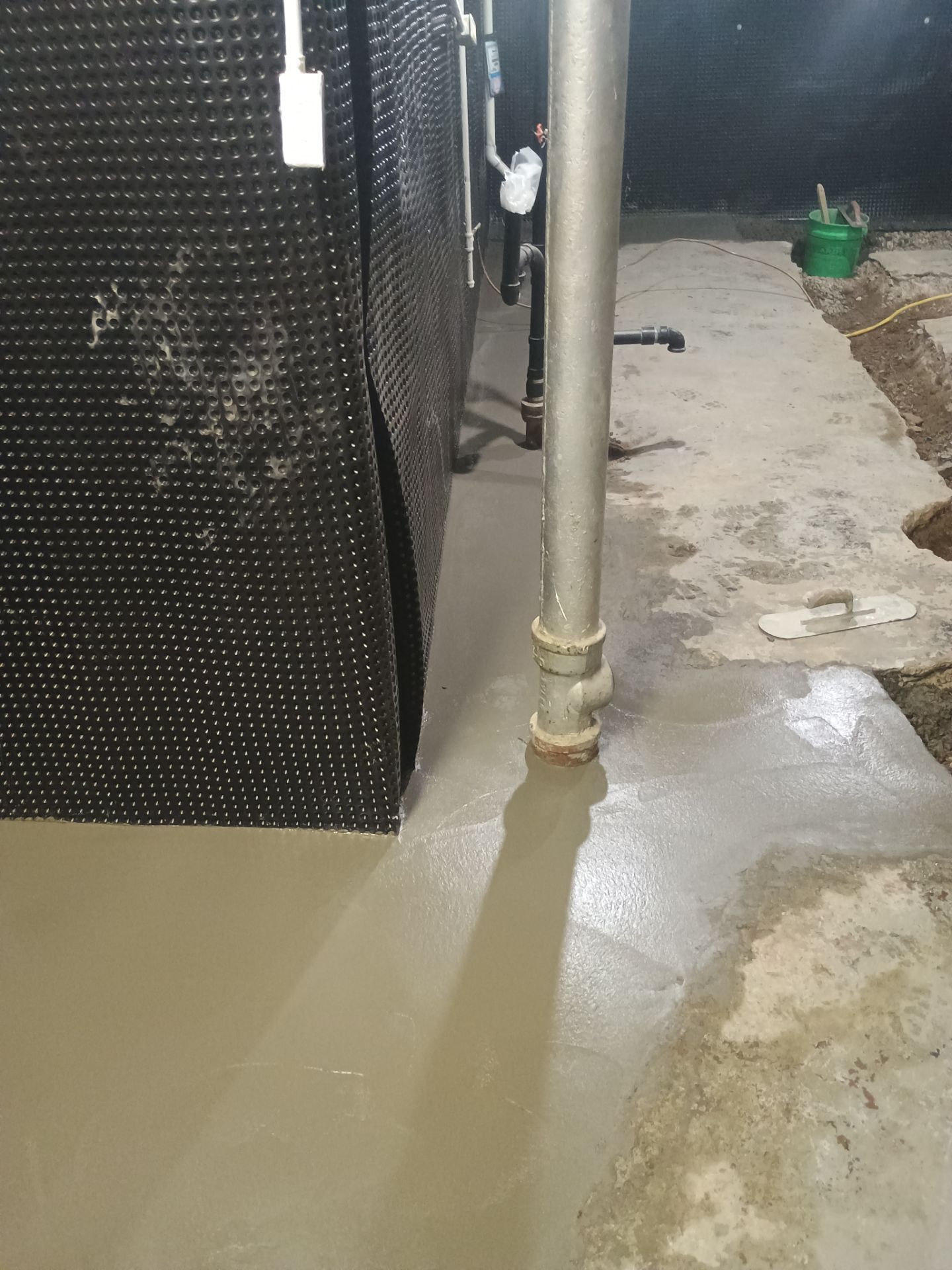 Interior Drain Tile & Yard French Drain in St. Paul, MN by Waterproofing Northeast