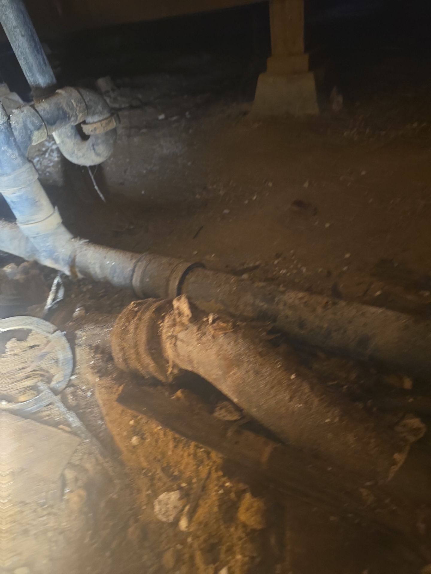 Installing New Piping and Checking Underneath Home by Us Plumbing