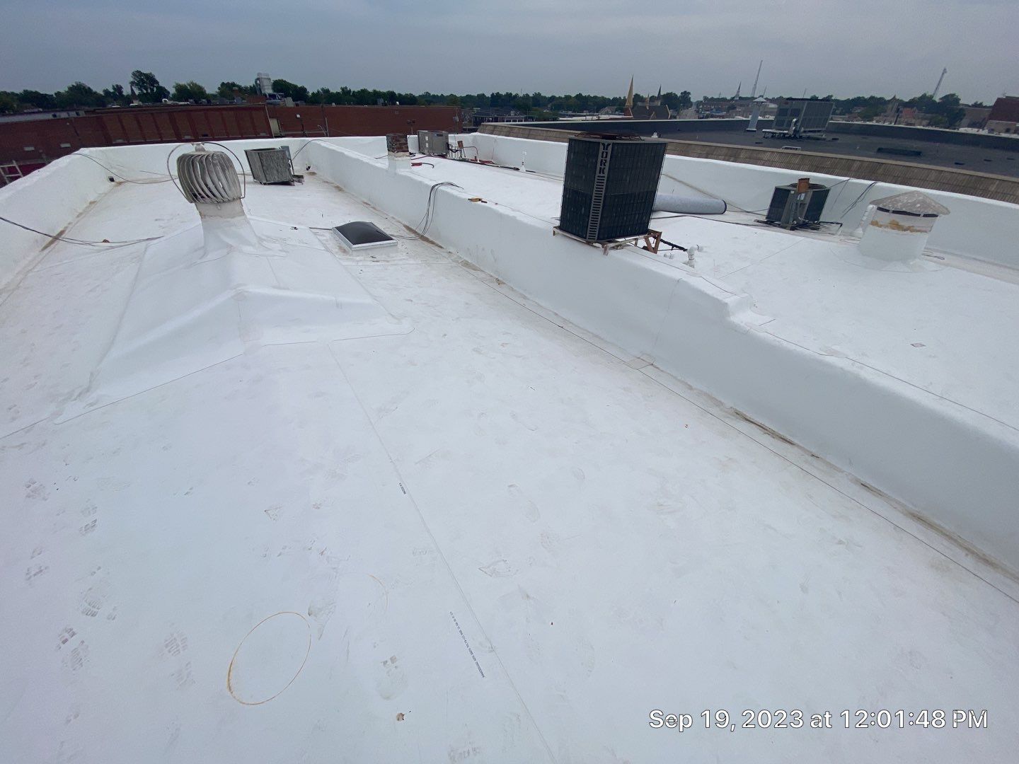 TPO Project in Fort Smith by Decor Roofing & Restoration