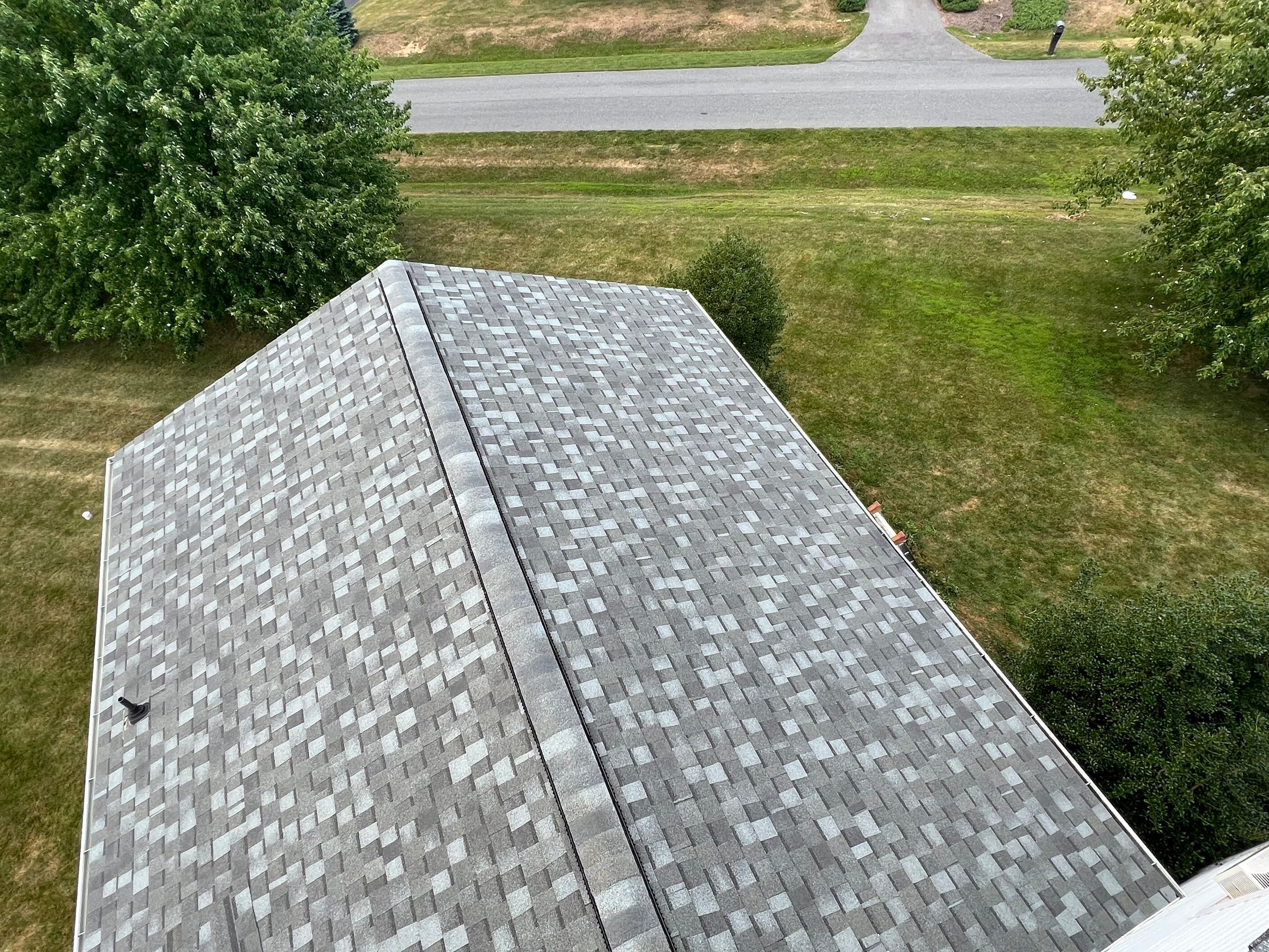 Residential Roofing Installation using Atlas Pinnacle Pristine Coastal Granite Architectural Shingles by Frederick Roof Repair