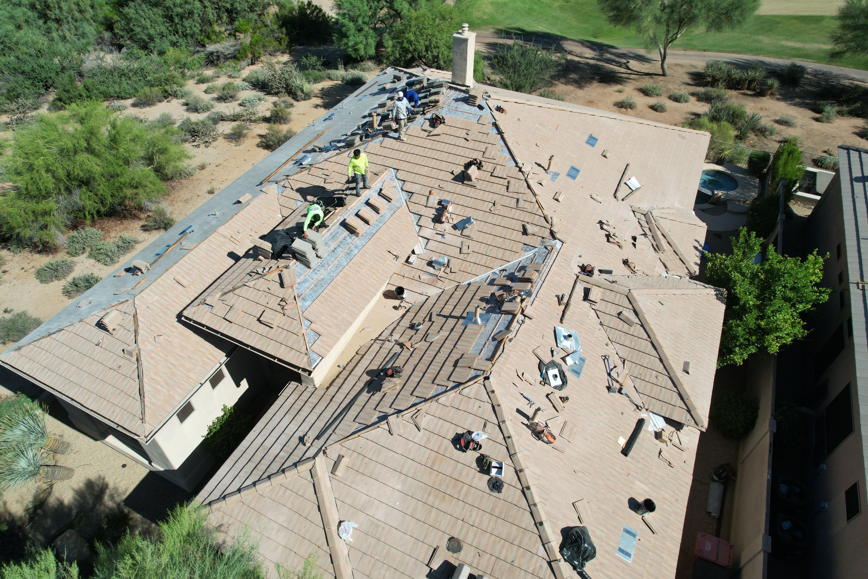Project in Scottsdale, AZ by Showtime Roofing & Coatings LLC
