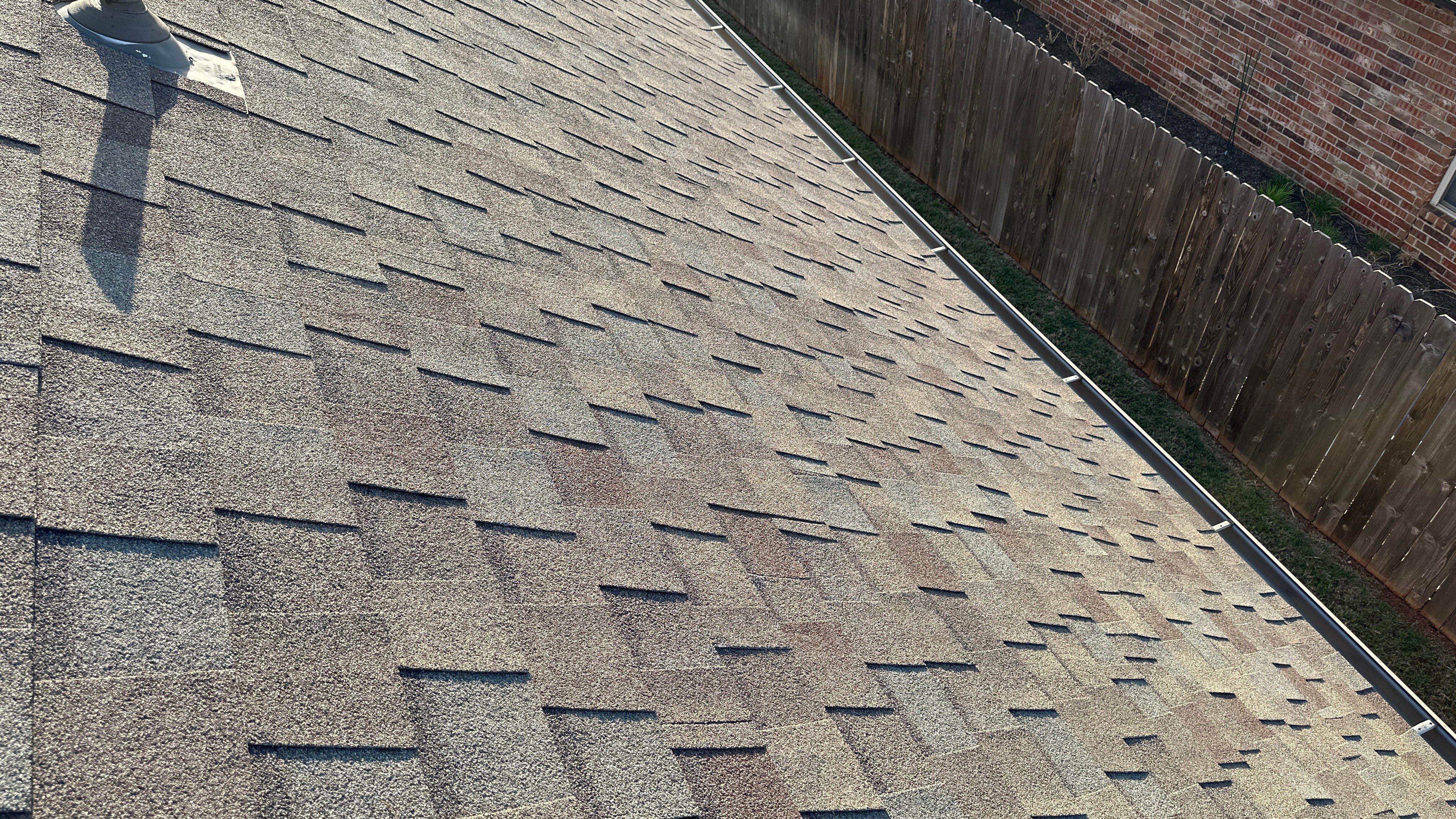 Reroof using GAF HDZ - Weathered Wood by Castillo Roofing