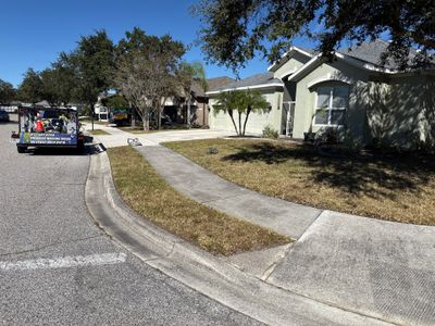 Driveway & Sidewalk Cleaning Transformation | Kingsfield Lakes, Parrish FL